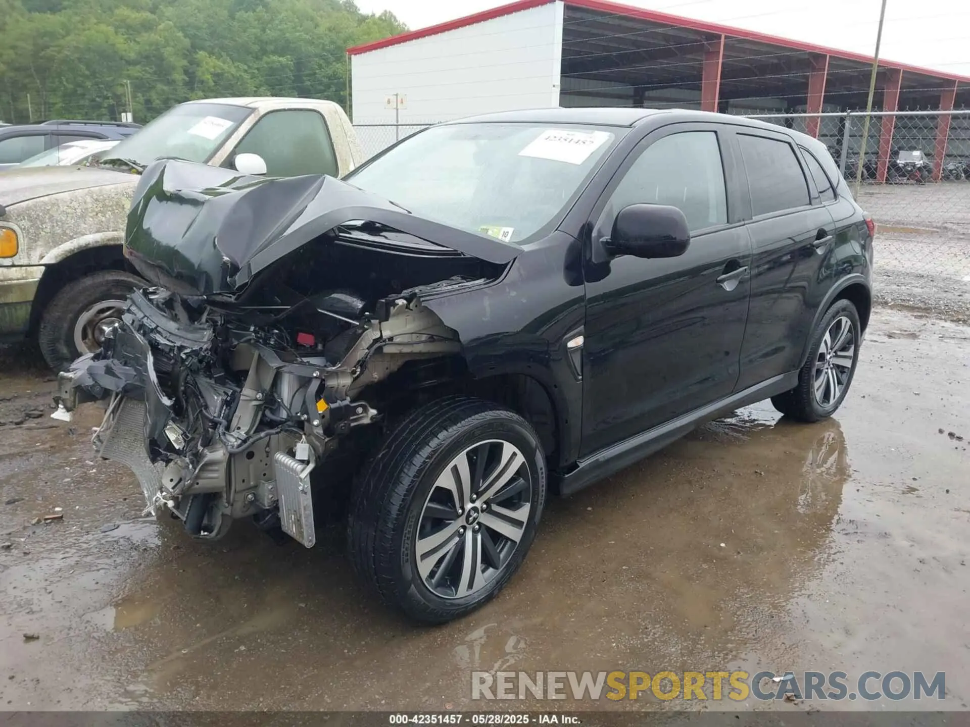 2 Photograph of a damaged car JA4AR3AU6LU026669 MITSUBISHI OUTLANDER SPORT 2020