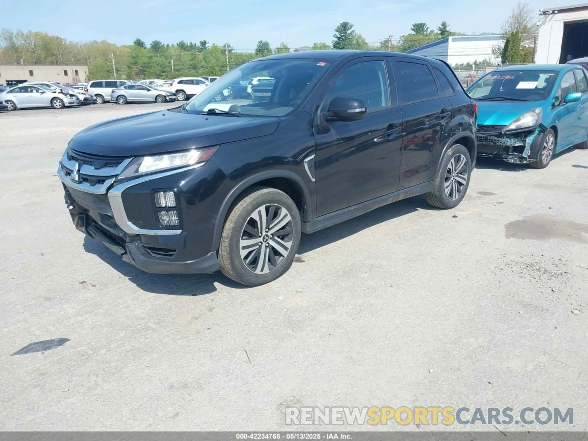 2 Photograph of a damaged car JA4AR3AU7LU014515 MITSUBISHI OUTLANDER SPORT 2020