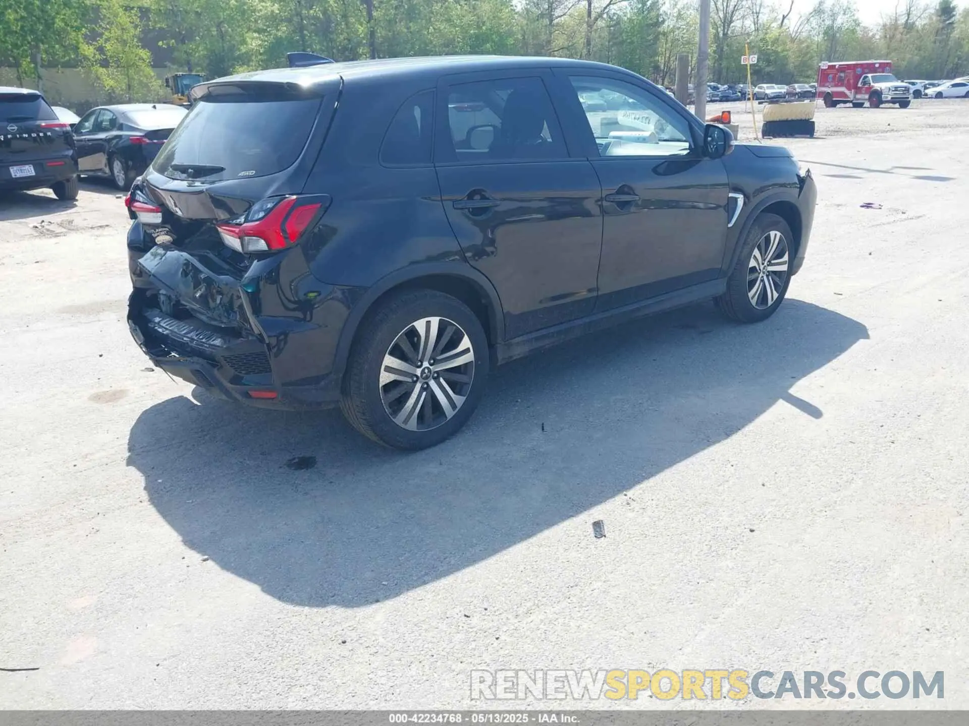 4 Photograph of a damaged car JA4AR3AU7LU014515 MITSUBISHI OUTLANDER SPORT 2020