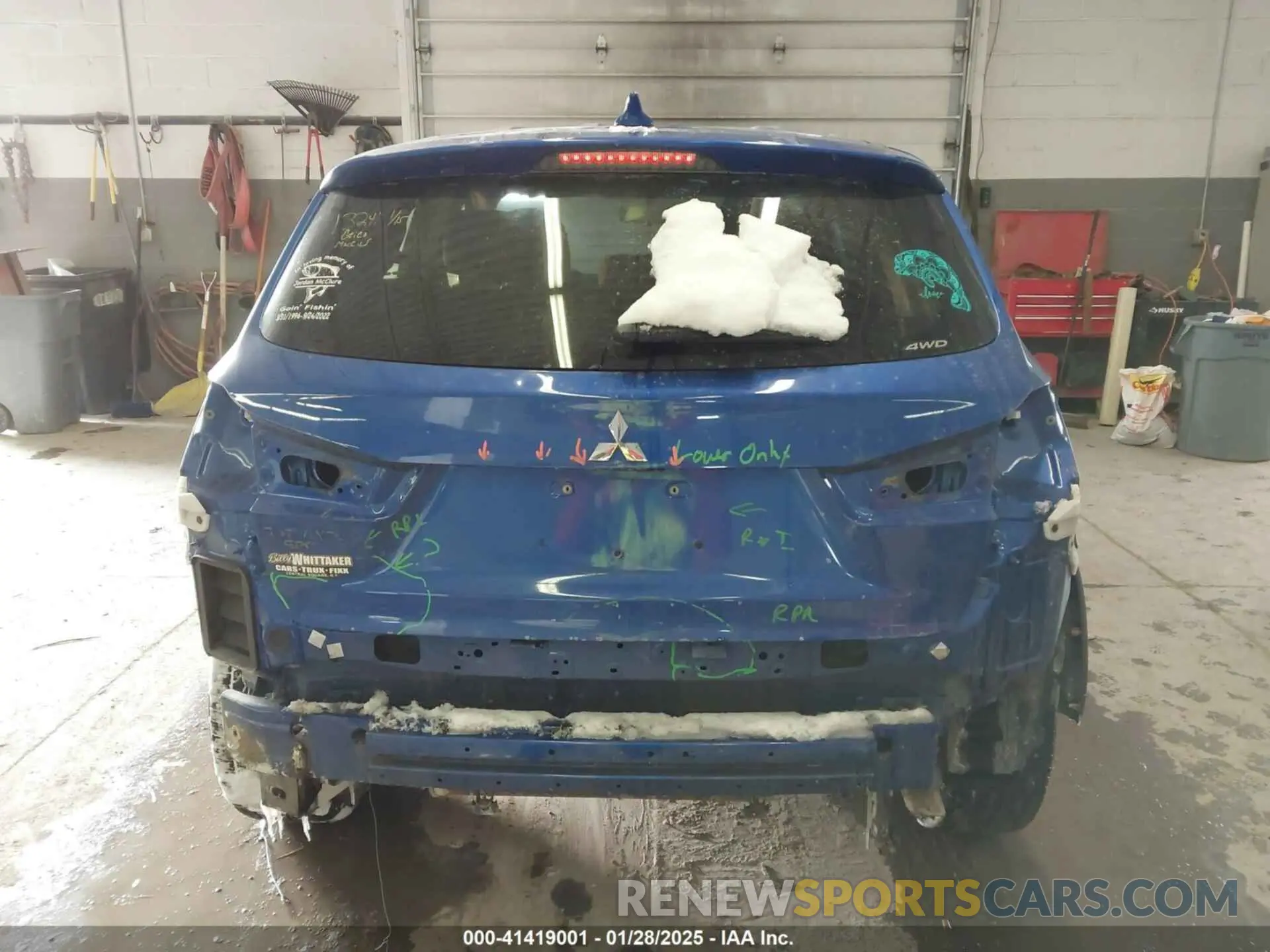 17 Photograph of a damaged car JA4AR3AU8LU002485 MITSUBISHI OUTLANDER SPORT 2020