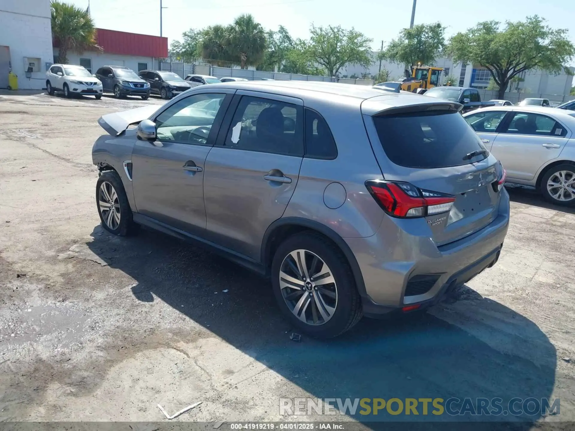 3 Photograph of a damaged car JA4AR3AU8LU018105 MITSUBISHI OUTLANDER SPORT 2020