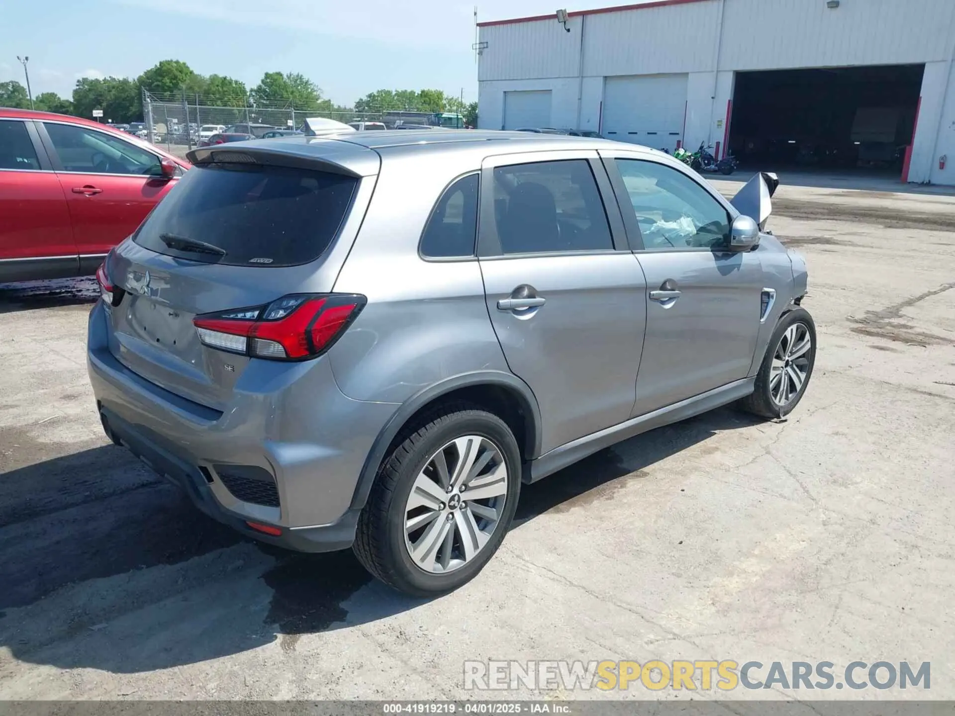 4 Photograph of a damaged car JA4AR3AU8LU018105 MITSUBISHI OUTLANDER SPORT 2020