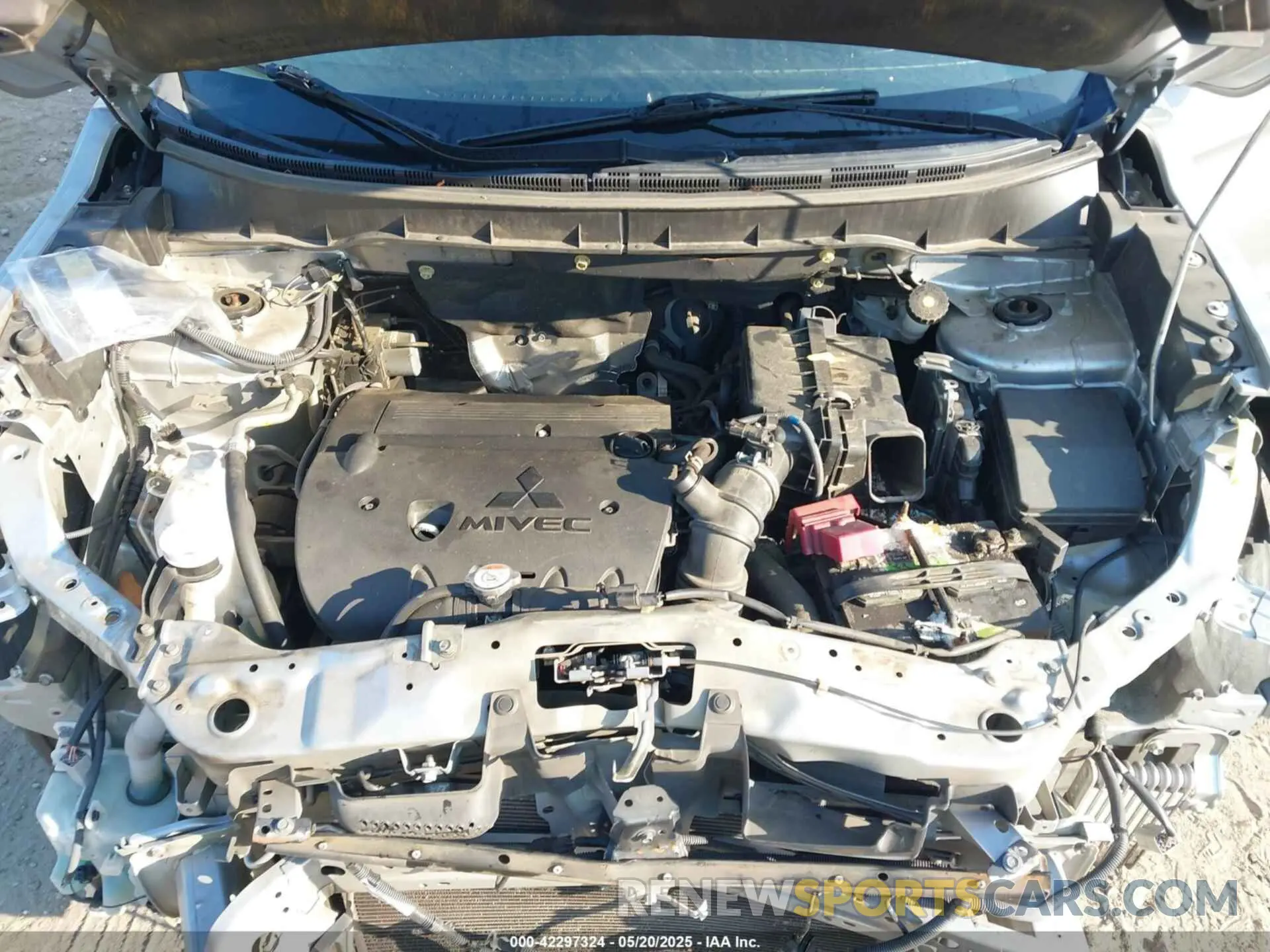 10 Photograph of a damaged car JA4AR3AU8LU018766 MITSUBISHI OUTLANDER SPORT 2020