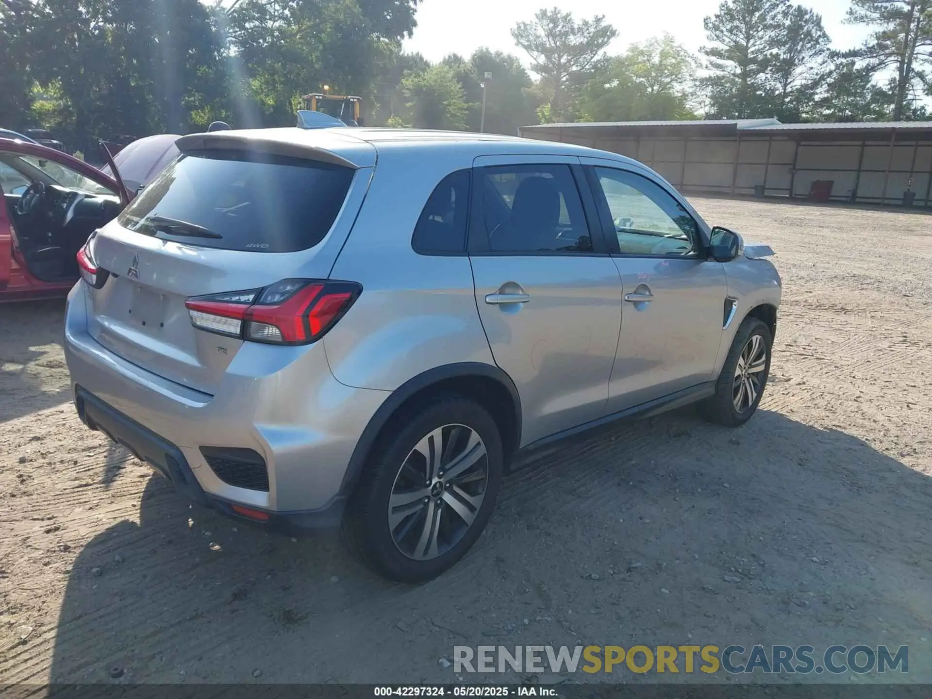 4 Photograph of a damaged car JA4AR3AU8LU018766 MITSUBISHI OUTLANDER SPORT 2020