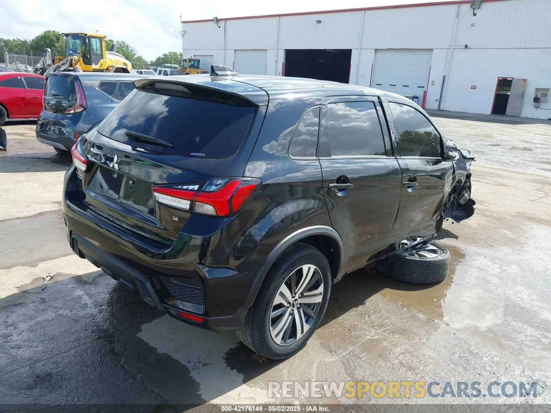 4 Photograph of a damaged car JA4AR3AU8LU028620 MITSUBISHI OUTLANDER SPORT 2020
