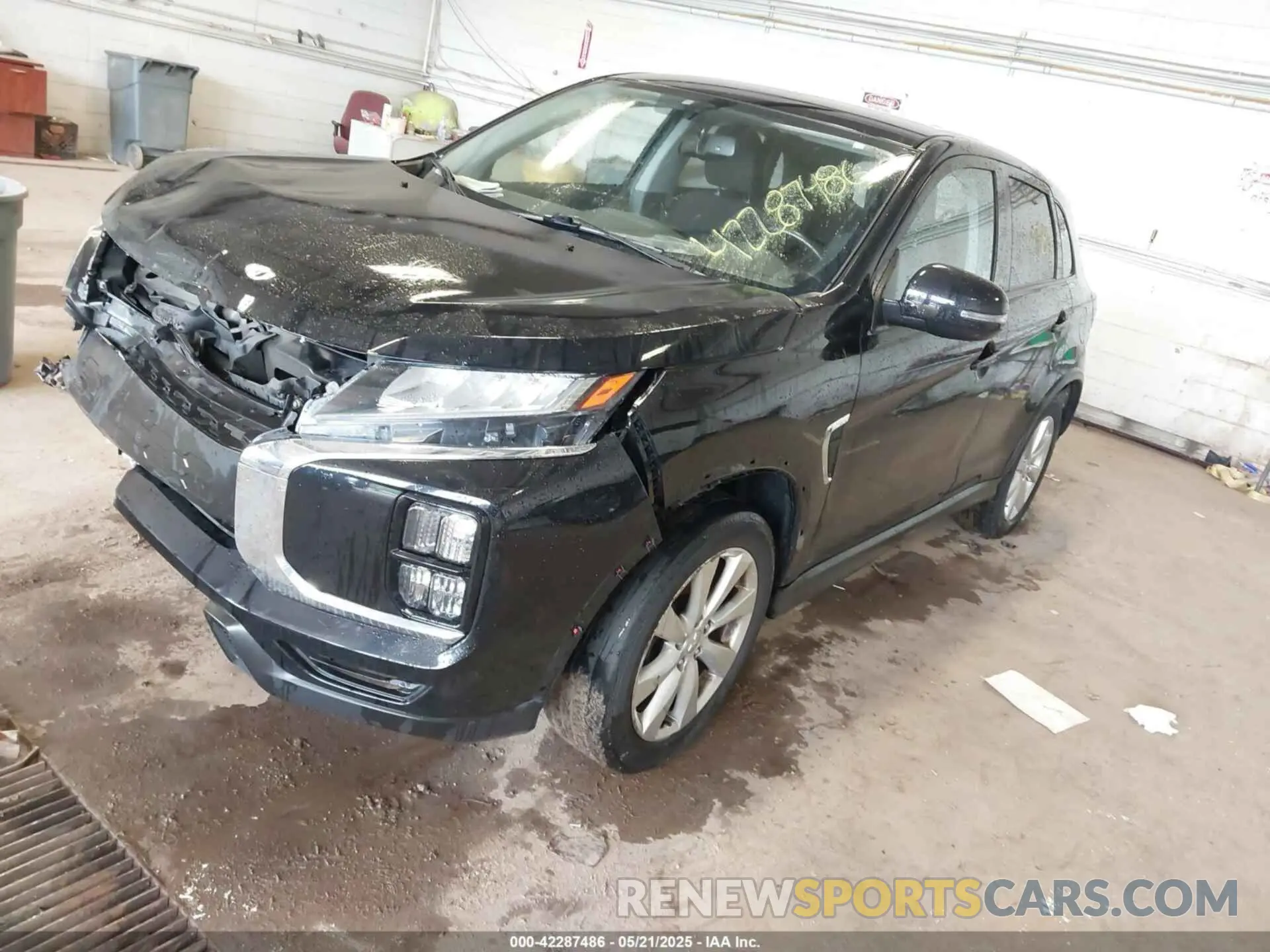 2 Photograph of a damaged car JA4AR3AU8LU029105 MITSUBISHI OUTLANDER SPORT 2020