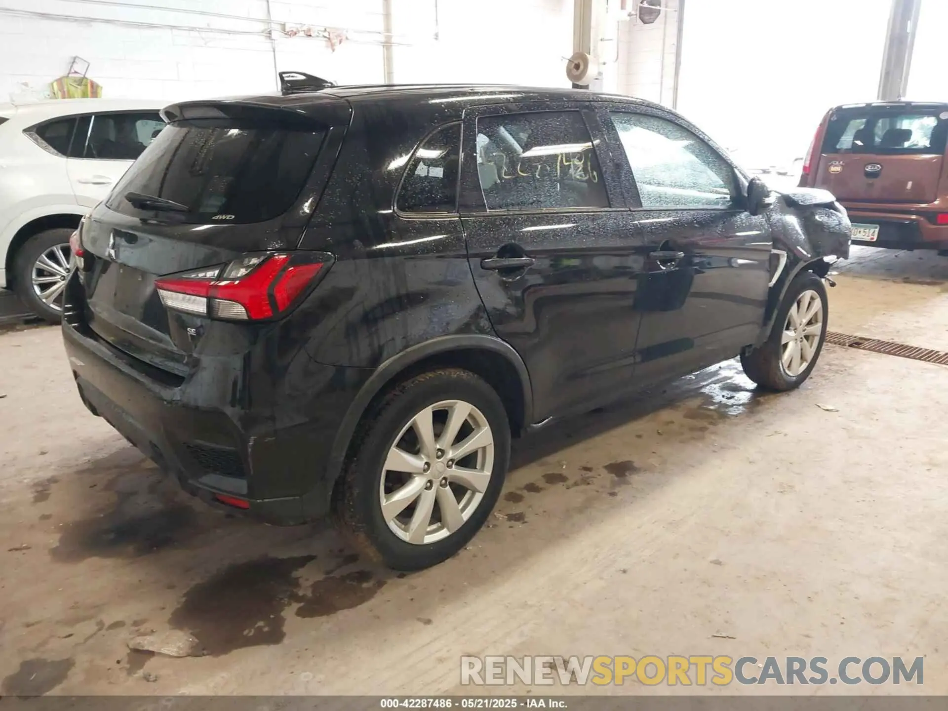 4 Photograph of a damaged car JA4AR3AU8LU029105 MITSUBISHI OUTLANDER SPORT 2020