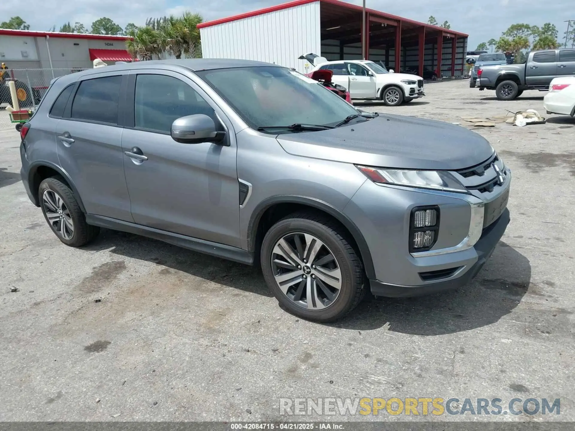 1 Photograph of a damaged car JA4AR3AU9LU018159 MITSUBISHI OUTLANDER SPORT 2020