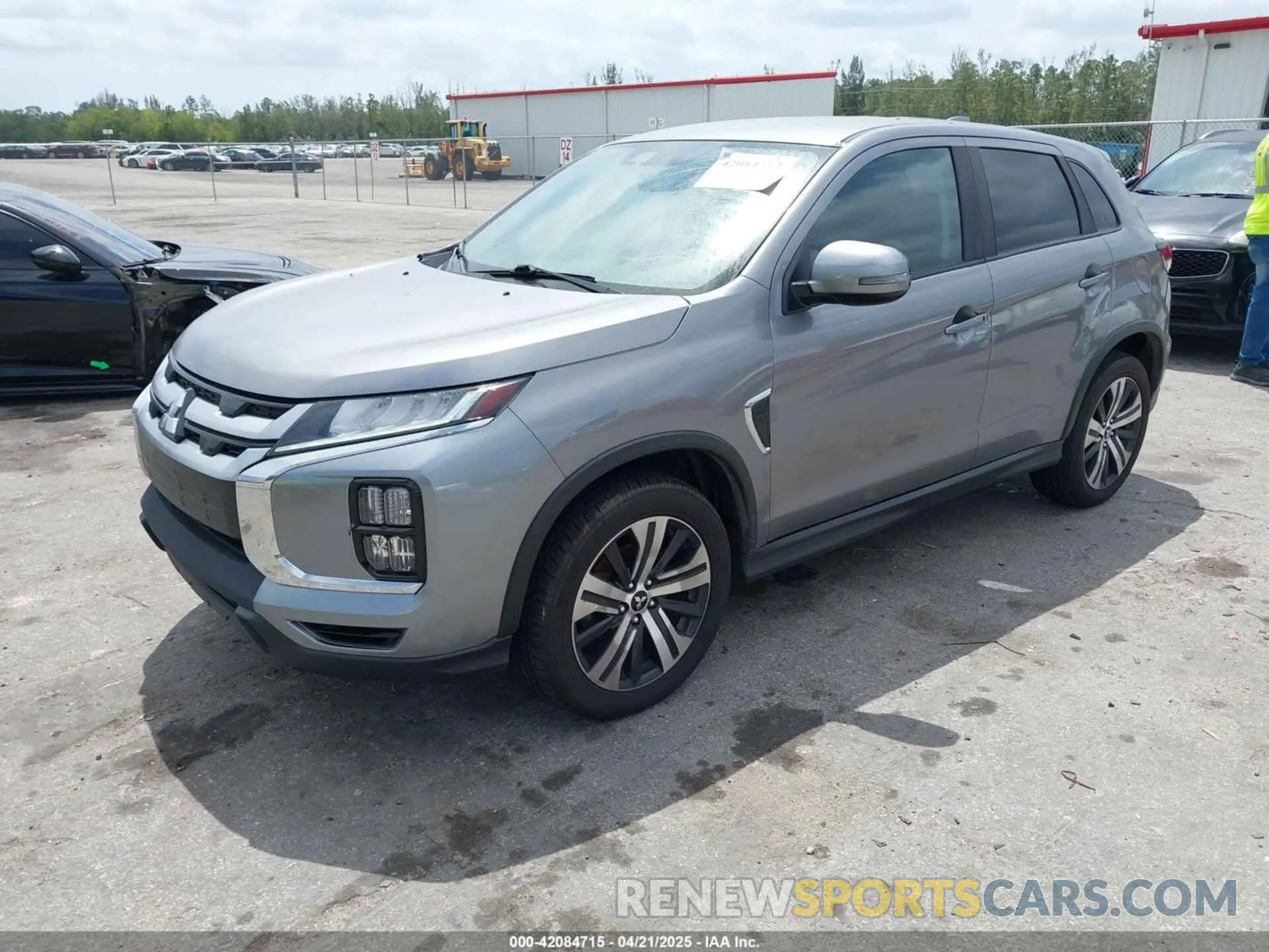 2 Photograph of a damaged car JA4AR3AU9LU018159 MITSUBISHI OUTLANDER SPORT 2020