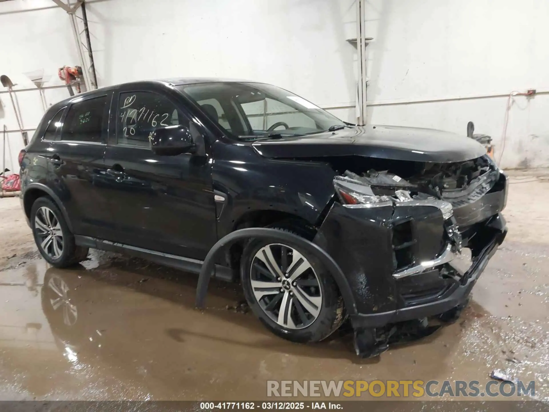 1 Photograph of a damaged car JA4AR3AUXLU011009 MITSUBISHI OUTLANDER SPORT 2020
