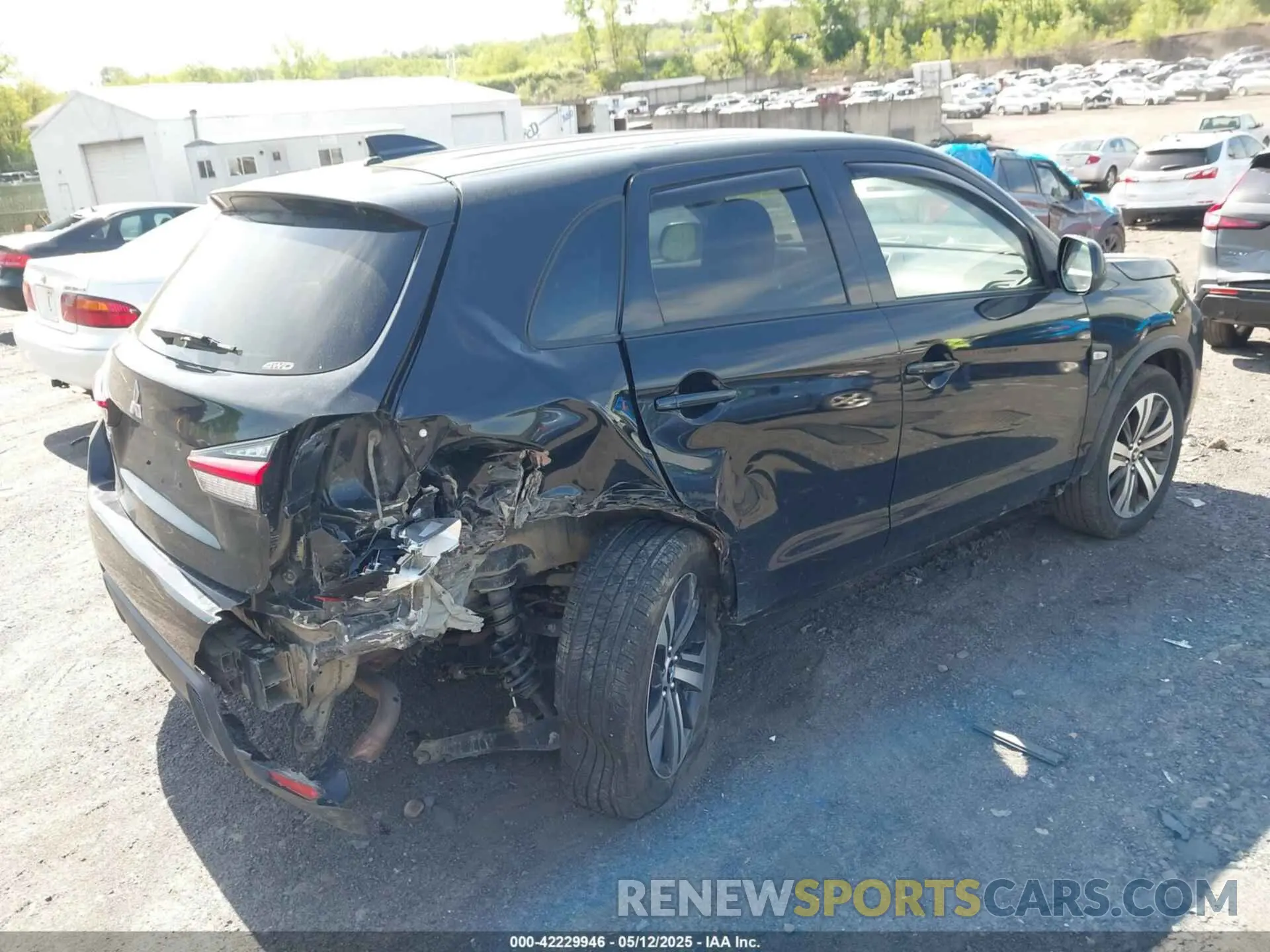 4 Photograph of a damaged car JA4AR3AUXLU013567 MITSUBISHI OUTLANDER SPORT 2020