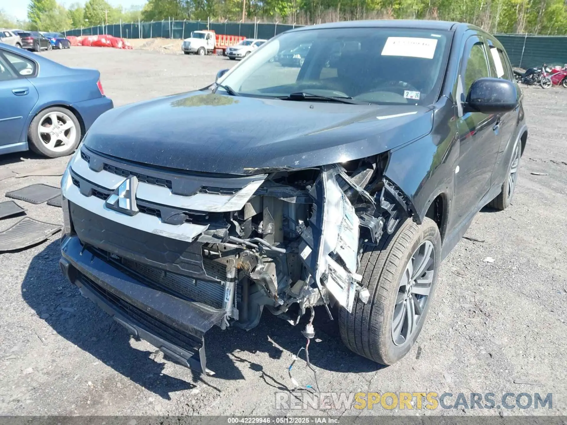 6 Photograph of a damaged car JA4AR3AUXLU013567 MITSUBISHI OUTLANDER SPORT 2020