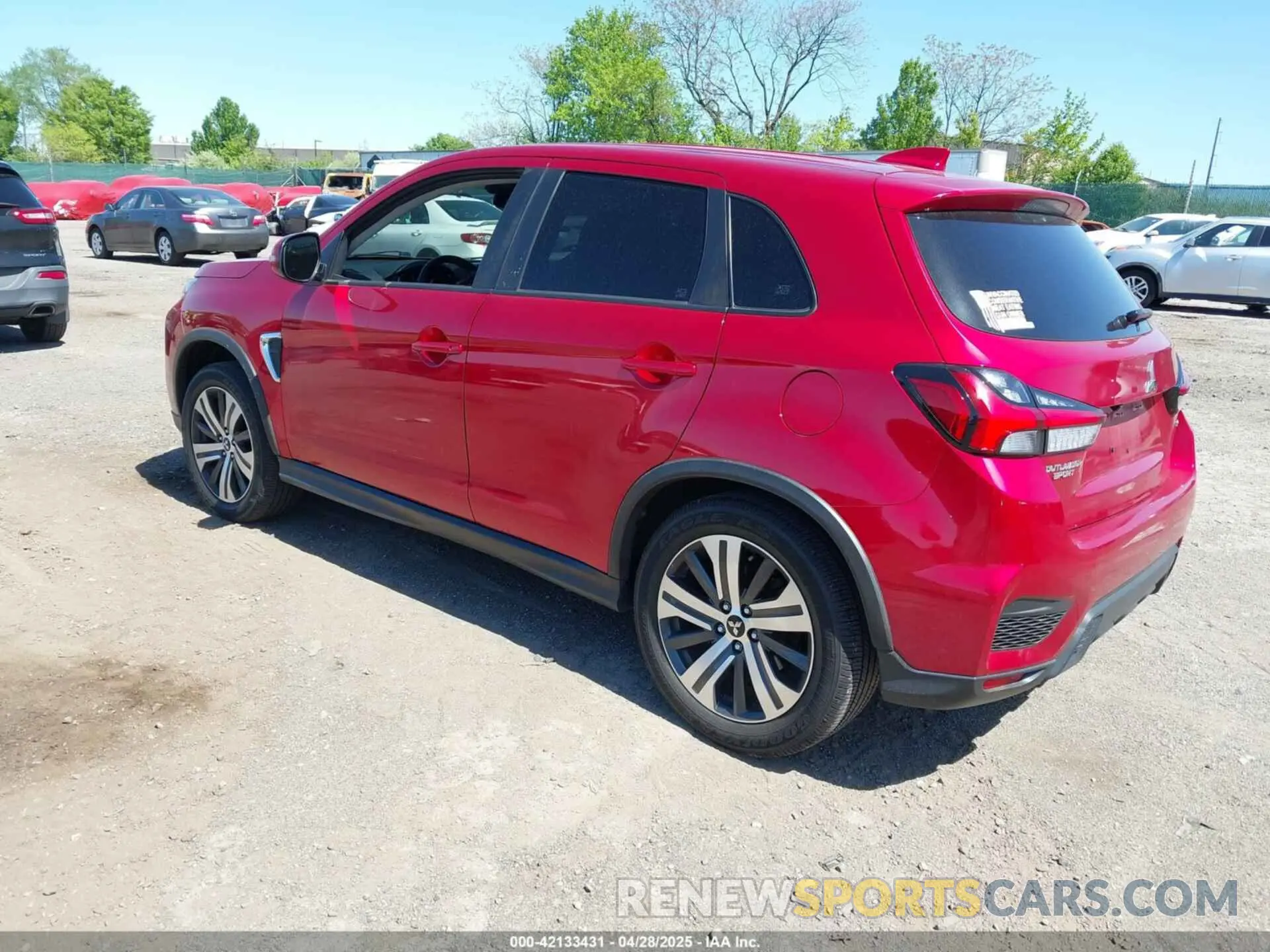 3 Photograph of a damaged car JA4AR3AUXLU018199 MITSUBISHI OUTLANDER SPORT 2020