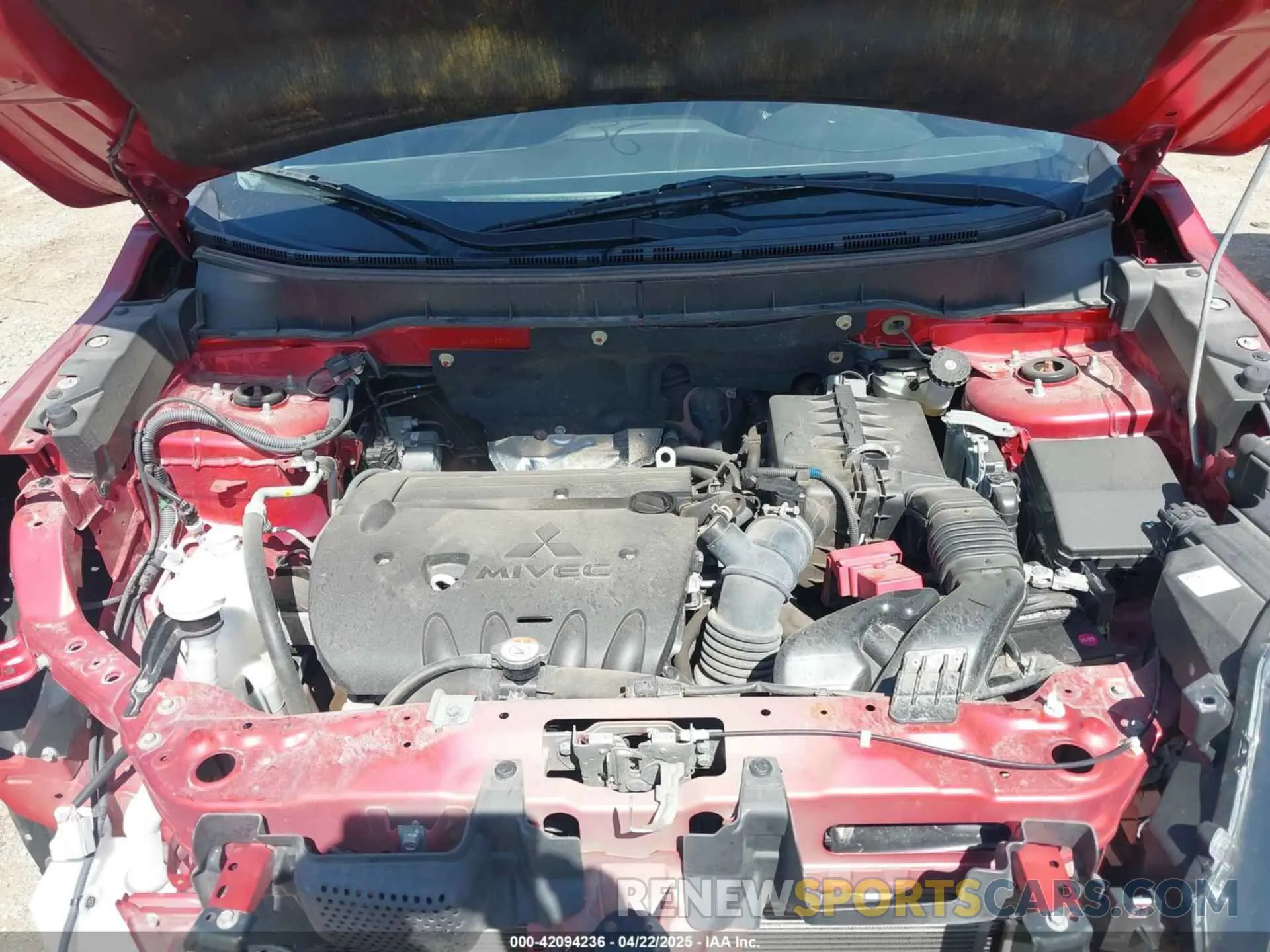 10 Photograph of a damaged car JA4AR3AUXLU018509 MITSUBISHI OUTLANDER SPORT 2020