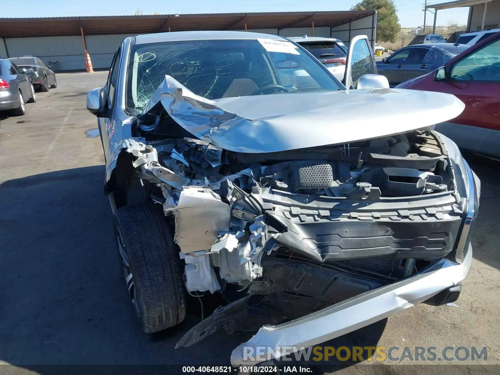 6 Photograph of a damaged car JA4AR3AUXLU025525 MITSUBISHI OUTLANDER SPORT 2020