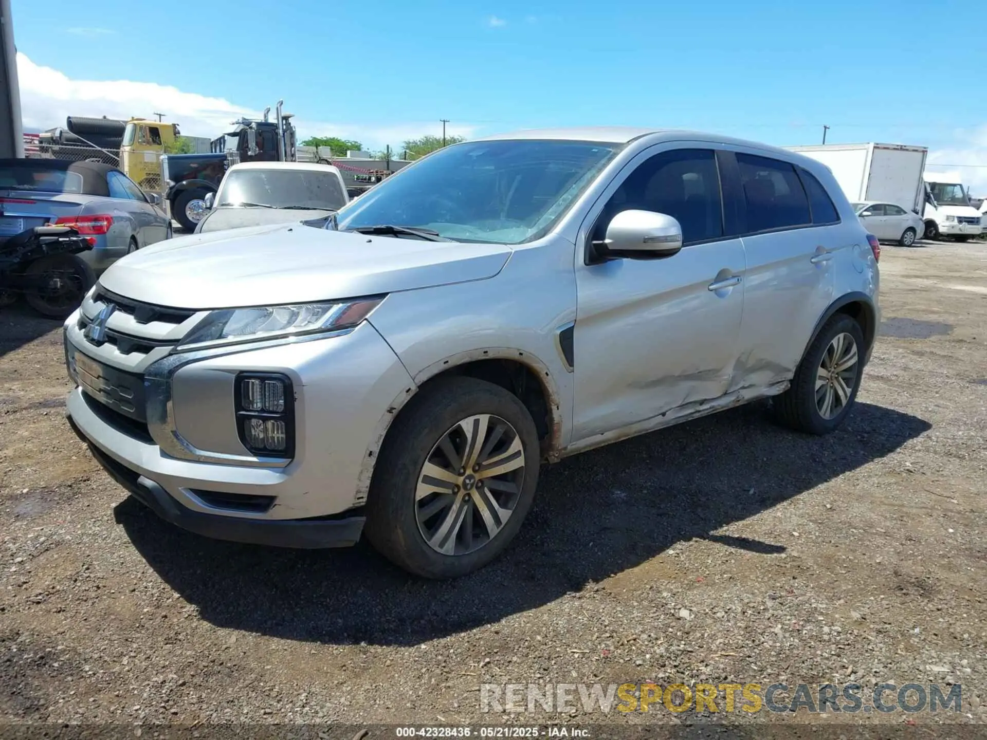 6 Photograph of a damaged car JA4AR3AUXLU030935 MITSUBISHI OUTLANDER SPORT 2020