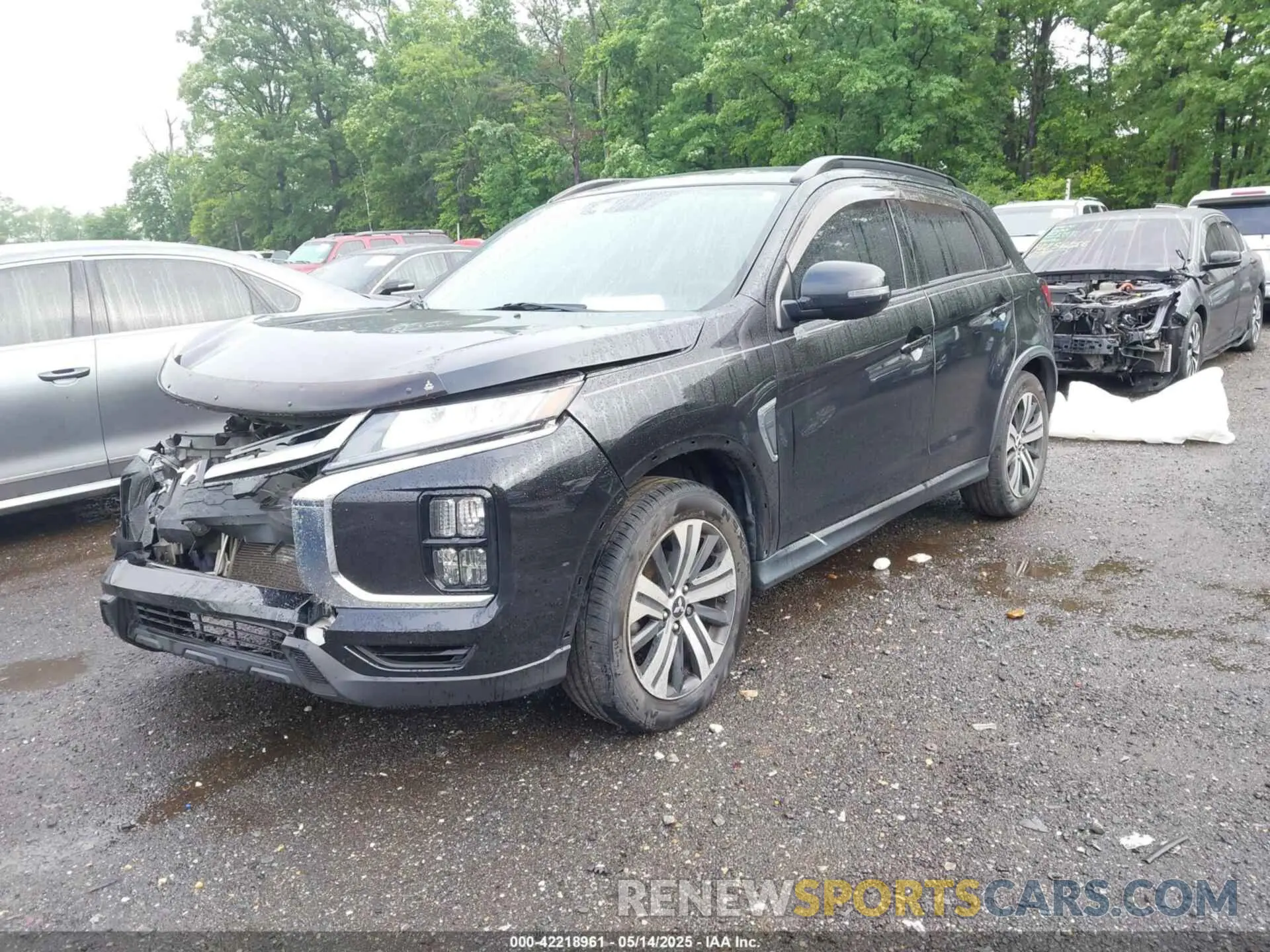 2 Photograph of a damaged car JA4AR4AW4LU002443 MITSUBISHI OUTLANDER SPORT 2020