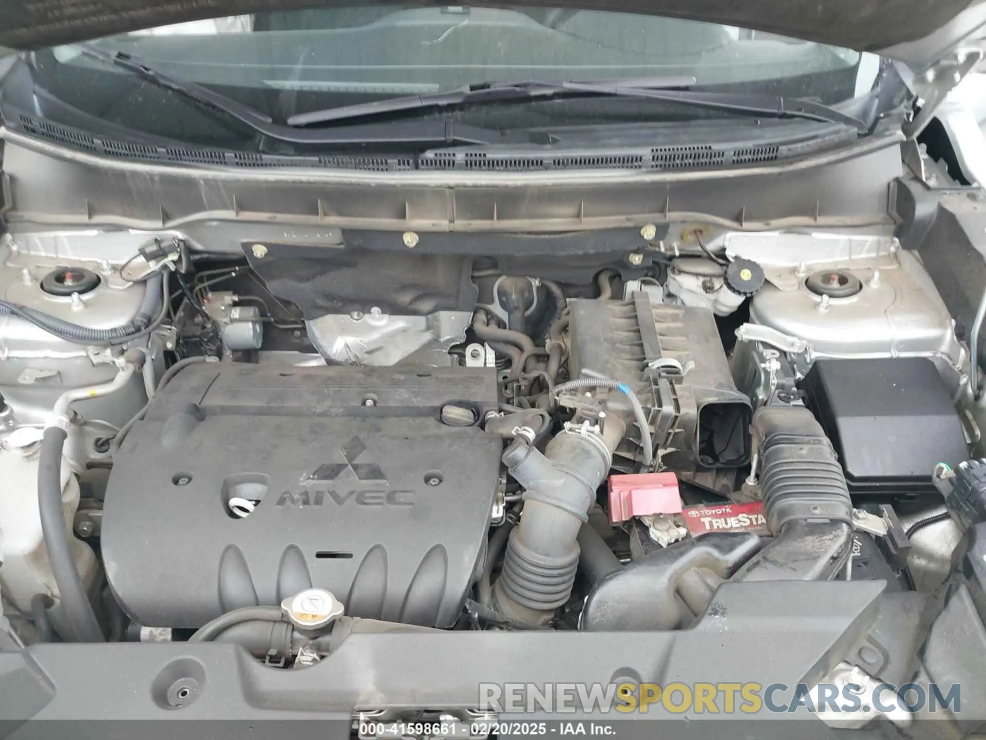 10 Photograph of a damaged car JA4APUAU1MU006049 MITSUBISHI OUTLANDER SPORT 2021