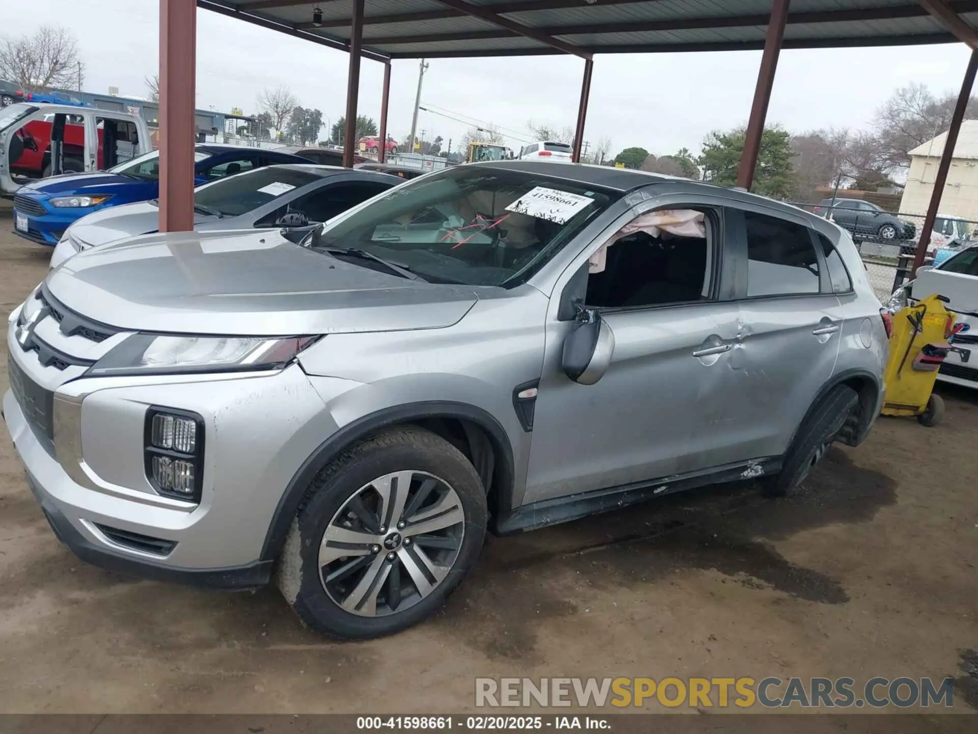 14 Photograph of a damaged car JA4APUAU1MU006049 MITSUBISHI OUTLANDER SPORT 2021