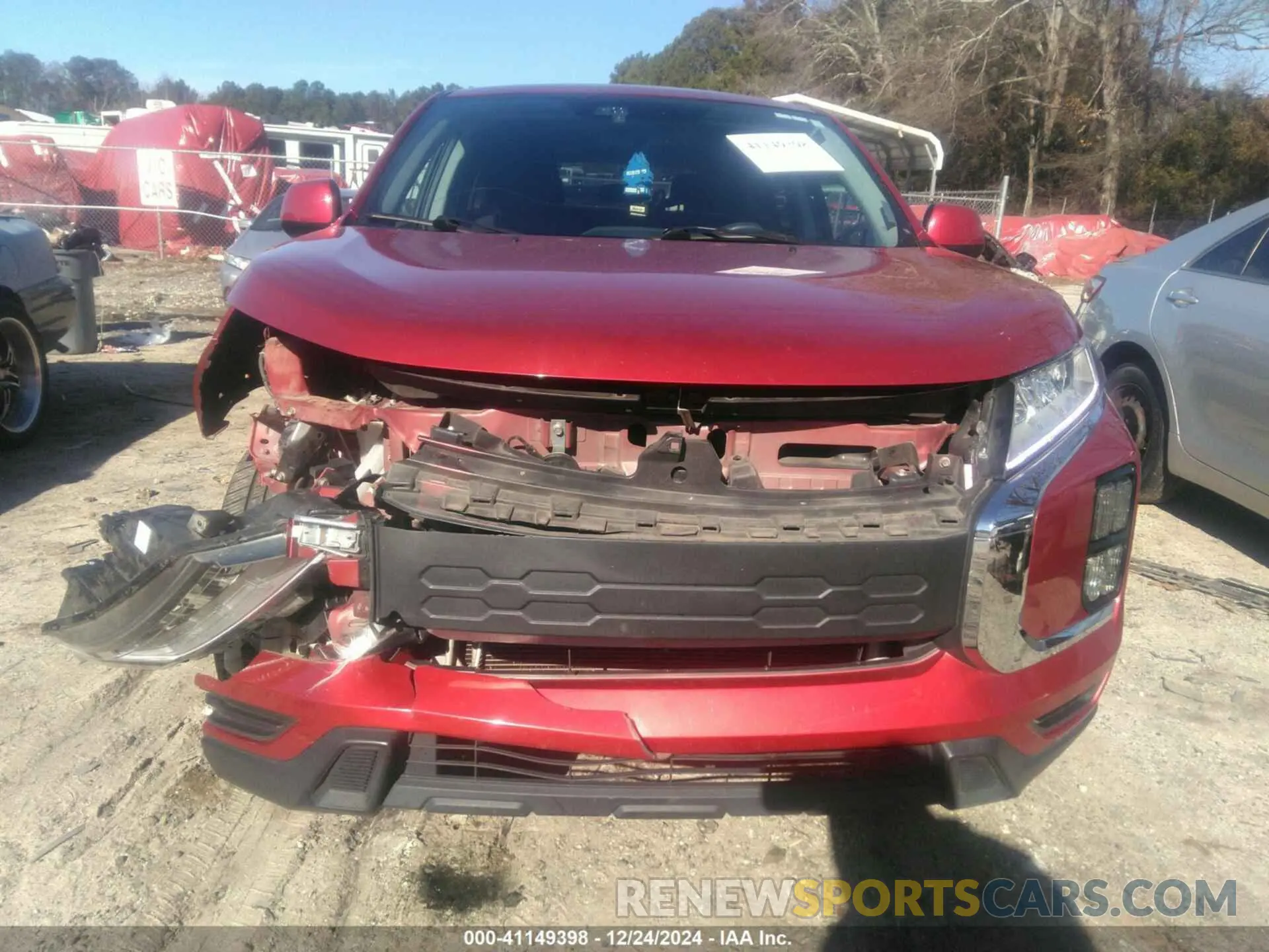12 Photograph of a damaged car JA4APUAU1MU021795 MITSUBISHI OUTLANDER SPORT 2021