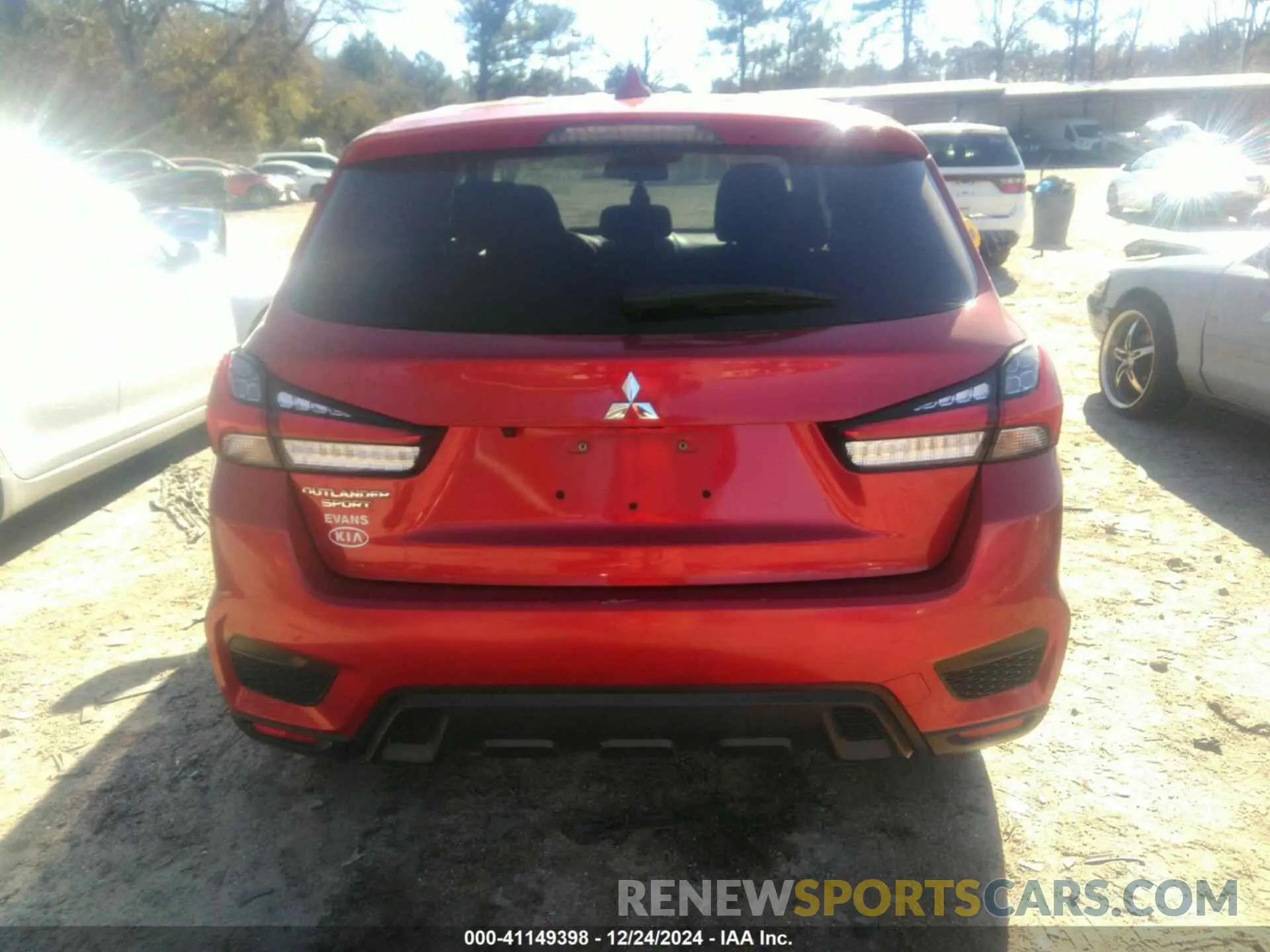 16 Photograph of a damaged car JA4APUAU1MU021795 MITSUBISHI OUTLANDER SPORT 2021