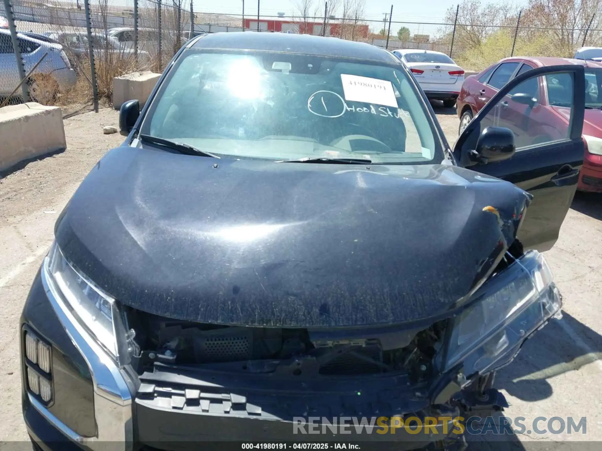 10 Photograph of a damaged car JA4APUAU2MU000390 MITSUBISHI OUTLANDER SPORT 2021