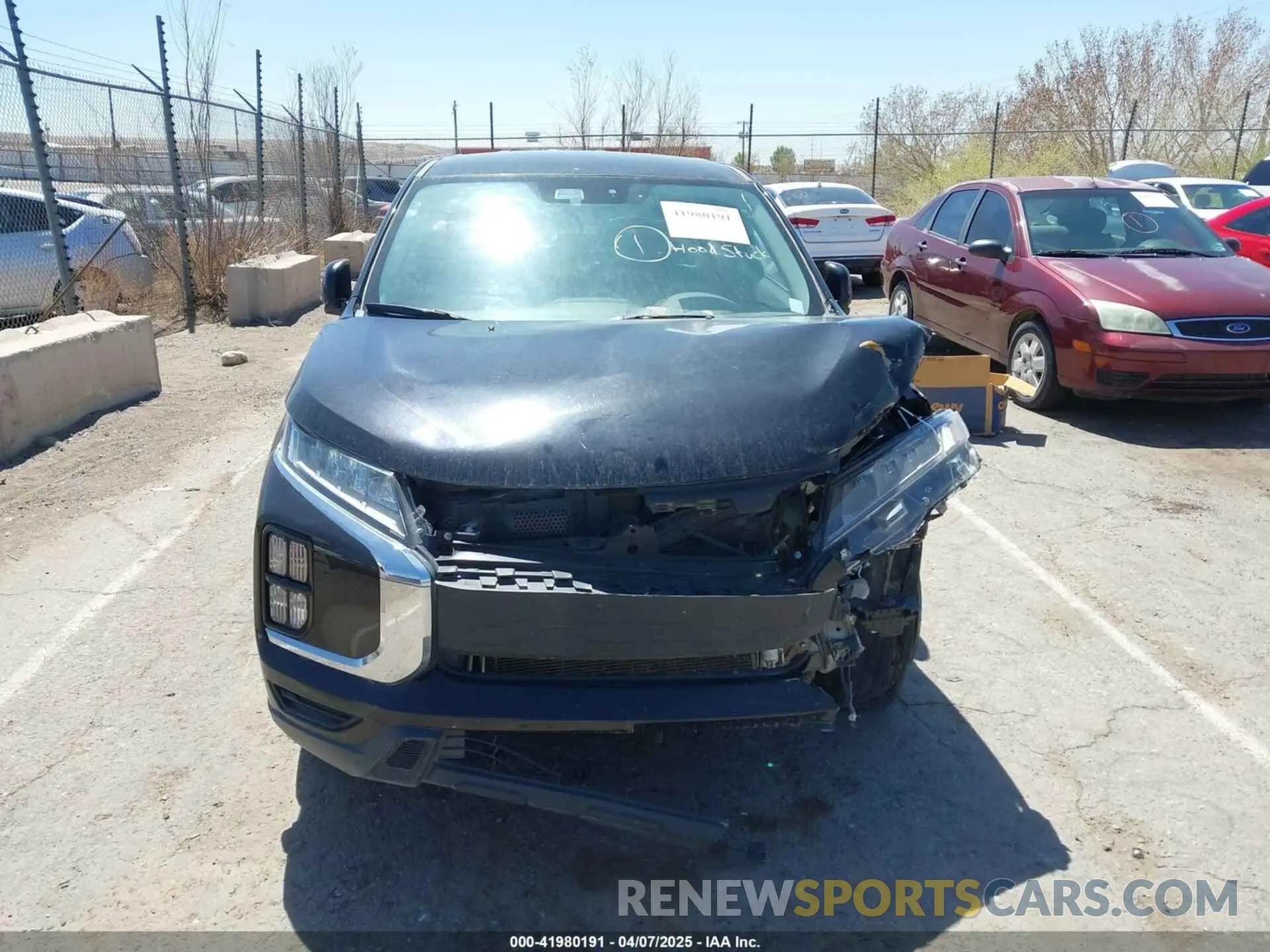 12 Photograph of a damaged car JA4APUAU2MU000390 MITSUBISHI OUTLANDER SPORT 2021