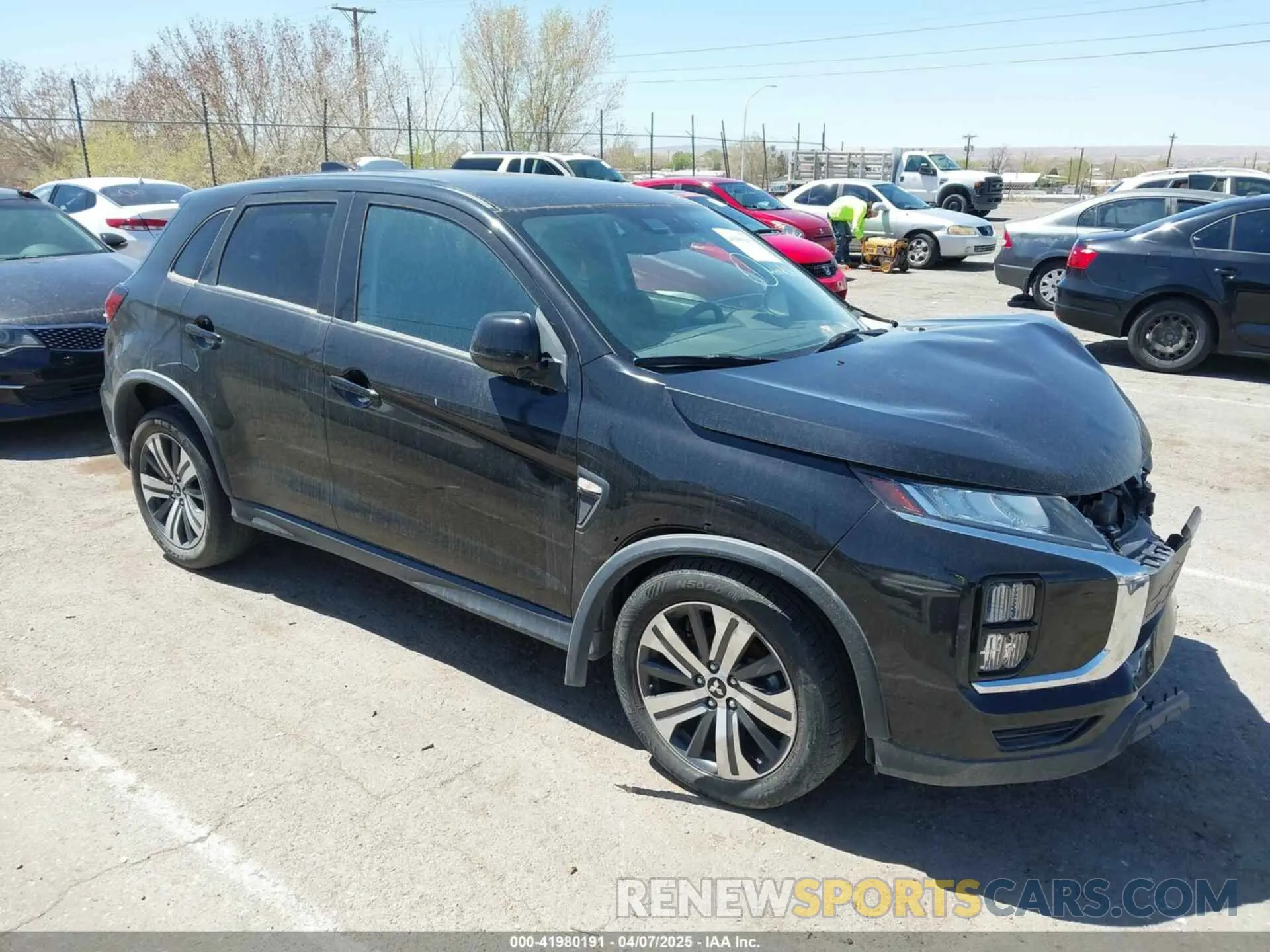 13 Photograph of a damaged car JA4APUAU2MU000390 MITSUBISHI OUTLANDER SPORT 2021