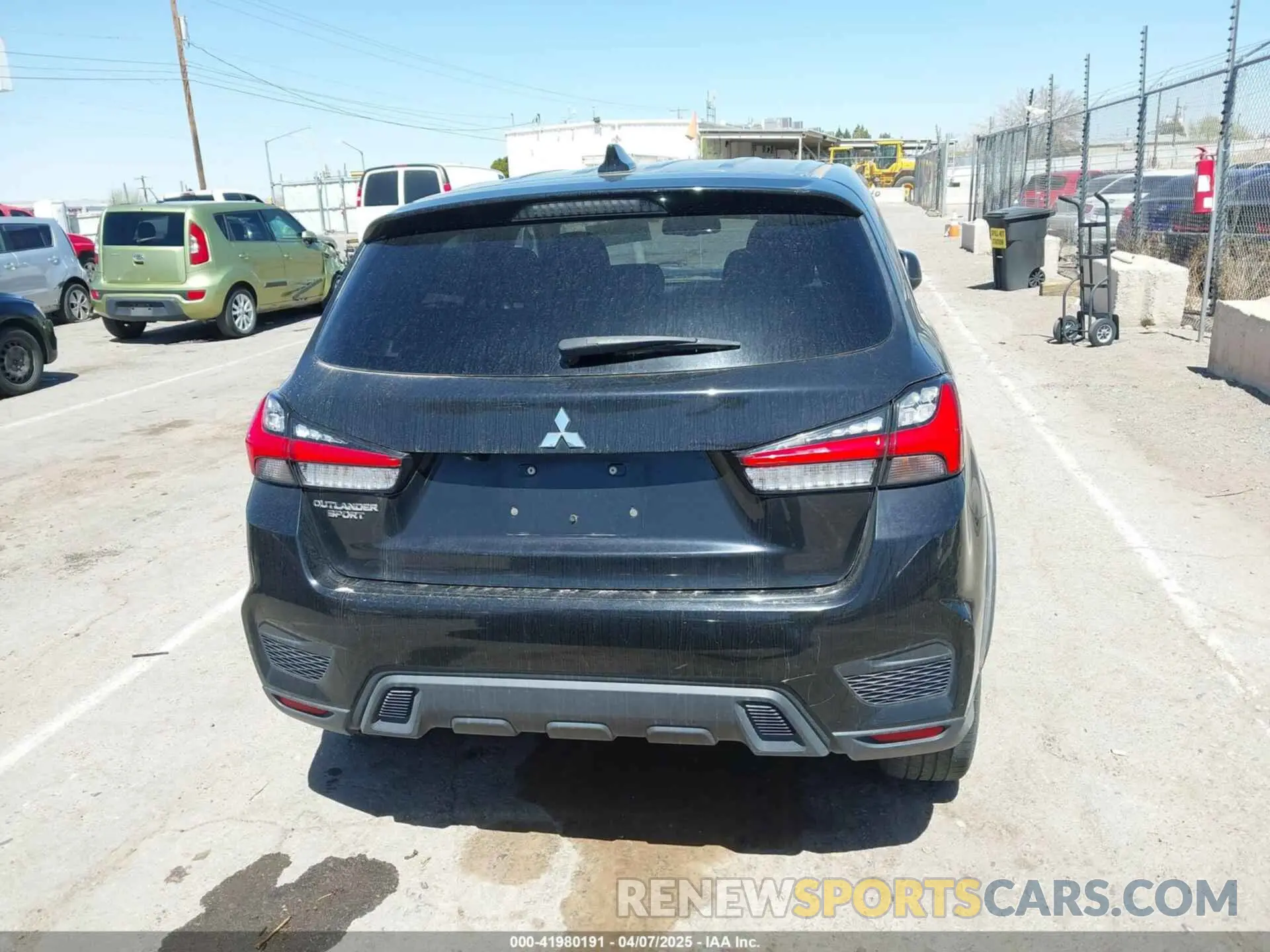 16 Photograph of a damaged car JA4APUAU2MU000390 MITSUBISHI OUTLANDER SPORT 2021
