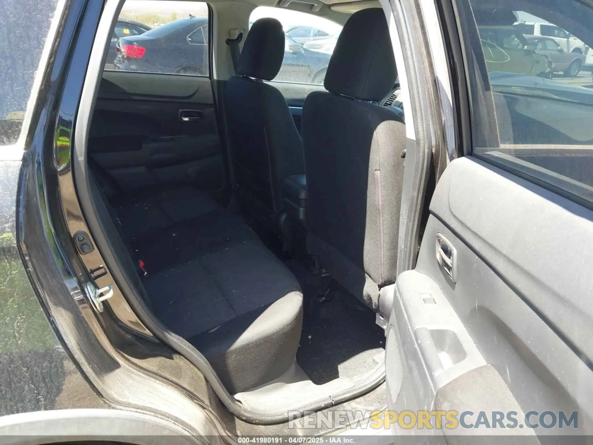 8 Photograph of a damaged car JA4APUAU2MU000390 MITSUBISHI OUTLANDER SPORT 2021