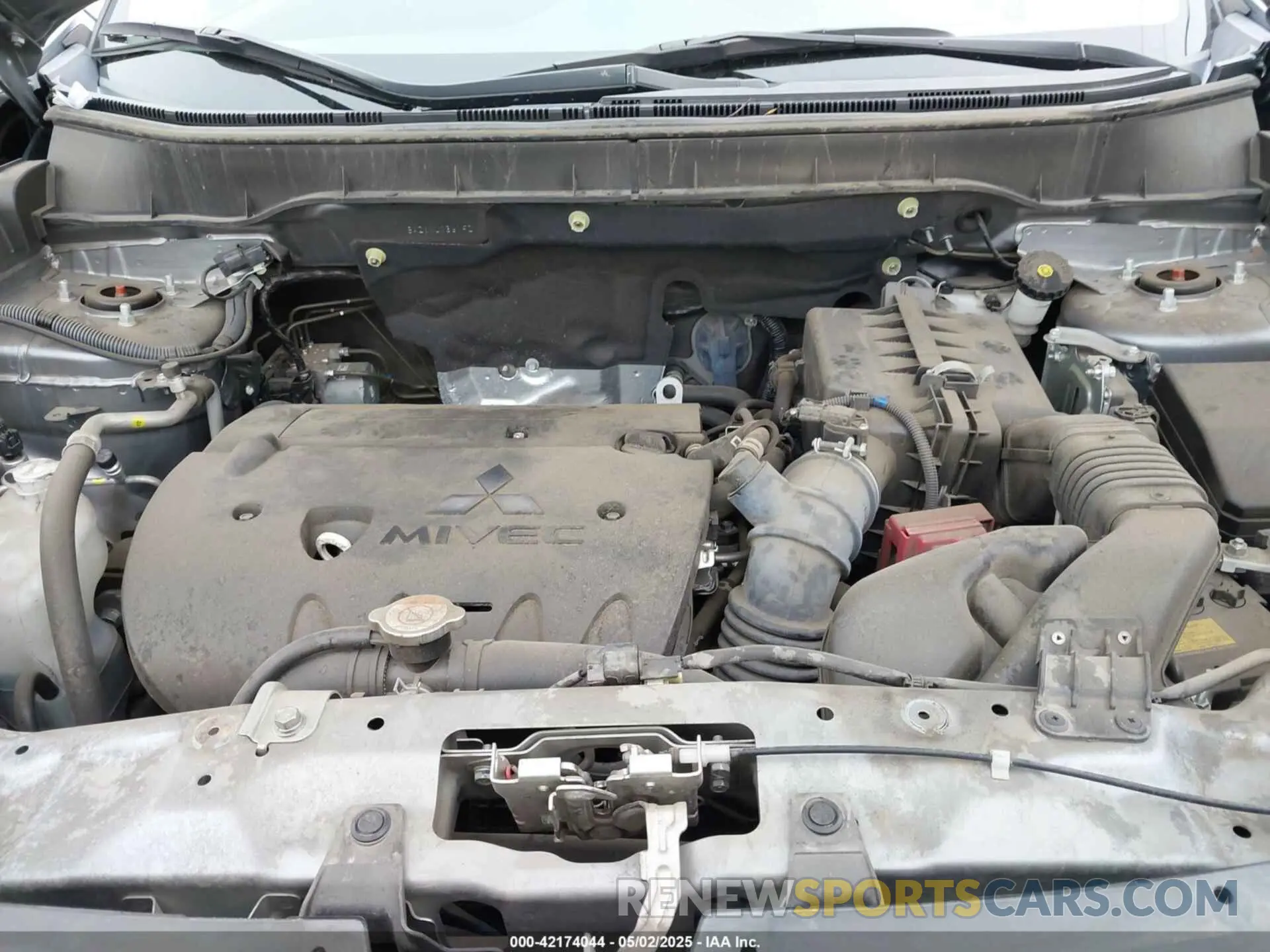 10 Photograph of a damaged car JA4APUAU2MU036192 MITSUBISHI OUTLANDER SPORT 2021