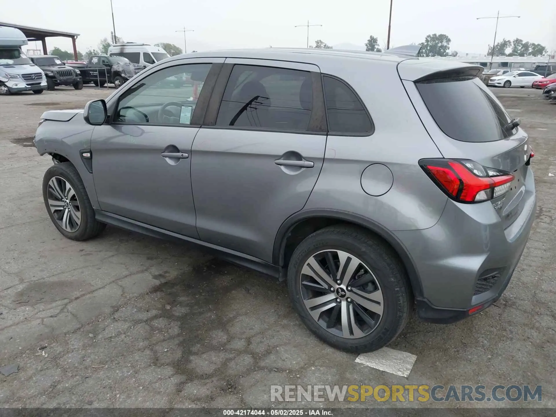 3 Photograph of a damaged car JA4APUAU2MU036192 MITSUBISHI OUTLANDER SPORT 2021