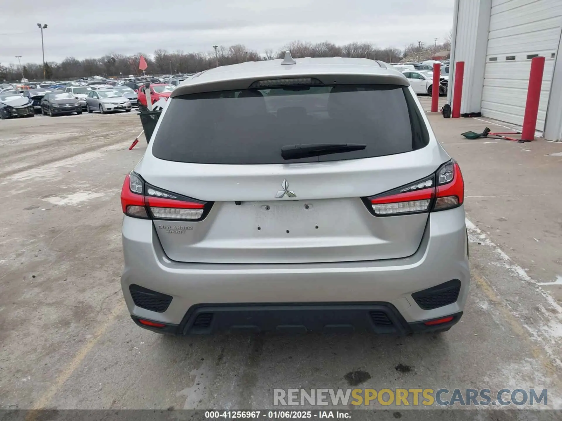 16 Photograph of a damaged car JA4APUAU3MU035164 MITSUBISHI OUTLANDER SPORT 2021