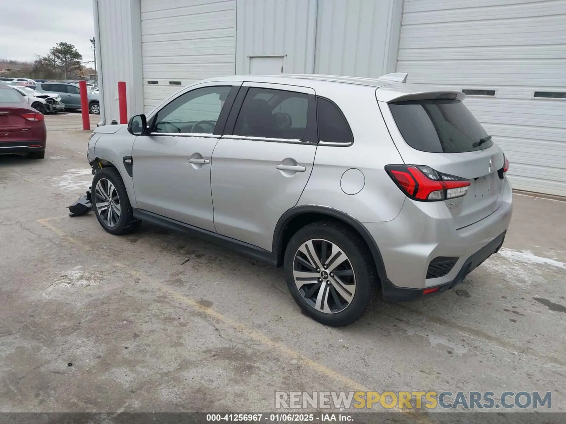 3 Photograph of a damaged car JA4APUAU3MU035164 MITSUBISHI OUTLANDER SPORT 2021