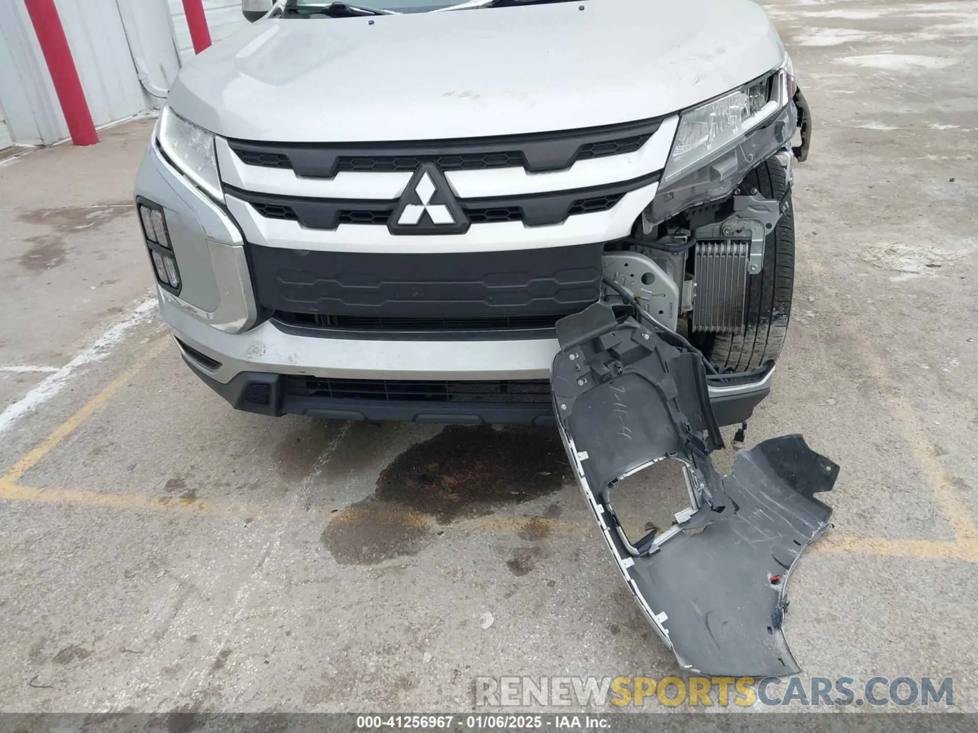 6 Photograph of a damaged car JA4APUAU3MU035164 MITSUBISHI OUTLANDER SPORT 2021