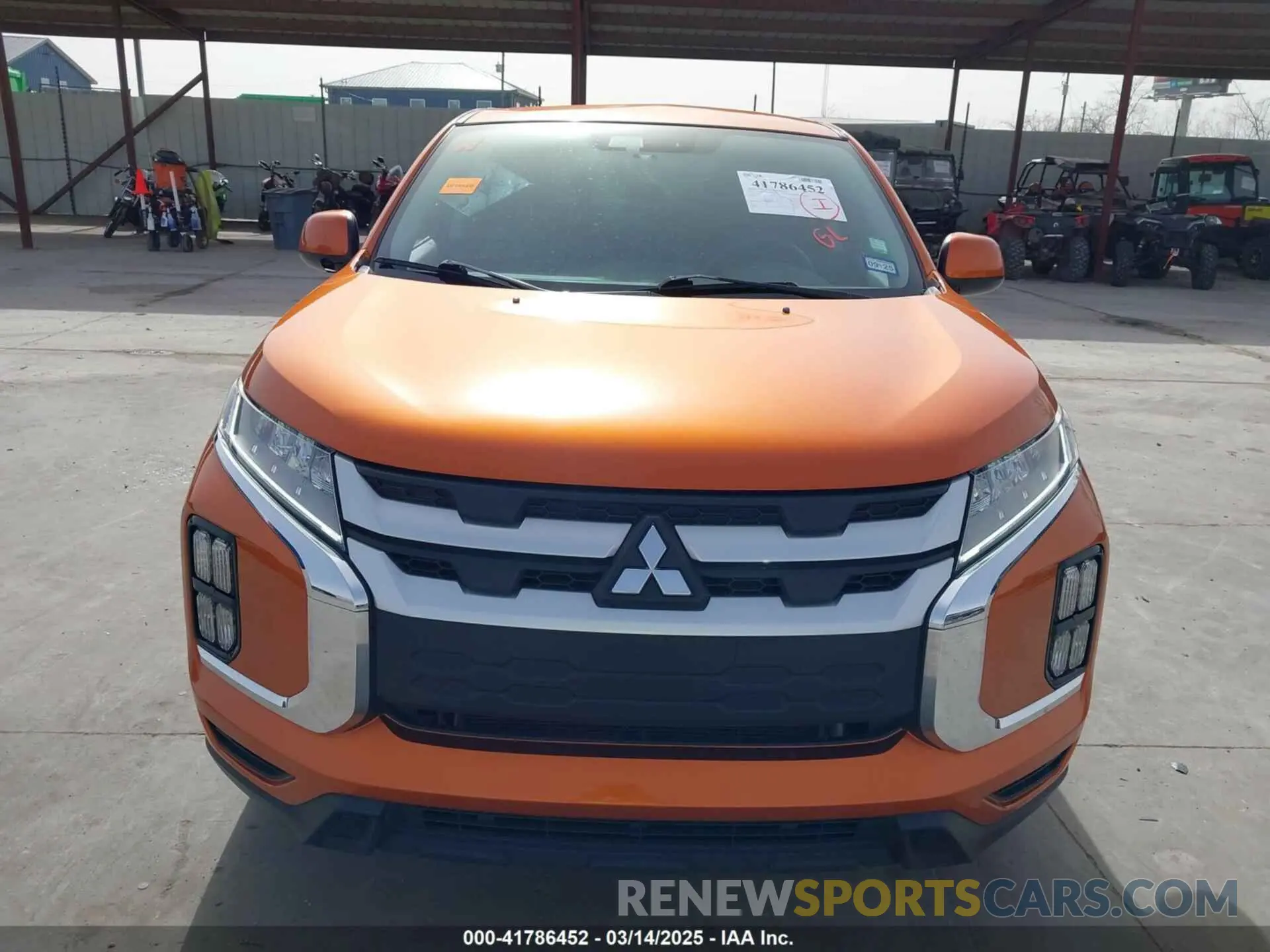 12 Photograph of a damaged car JA4APUAU4MU001847 MITSUBISHI OUTLANDER SPORT 2021