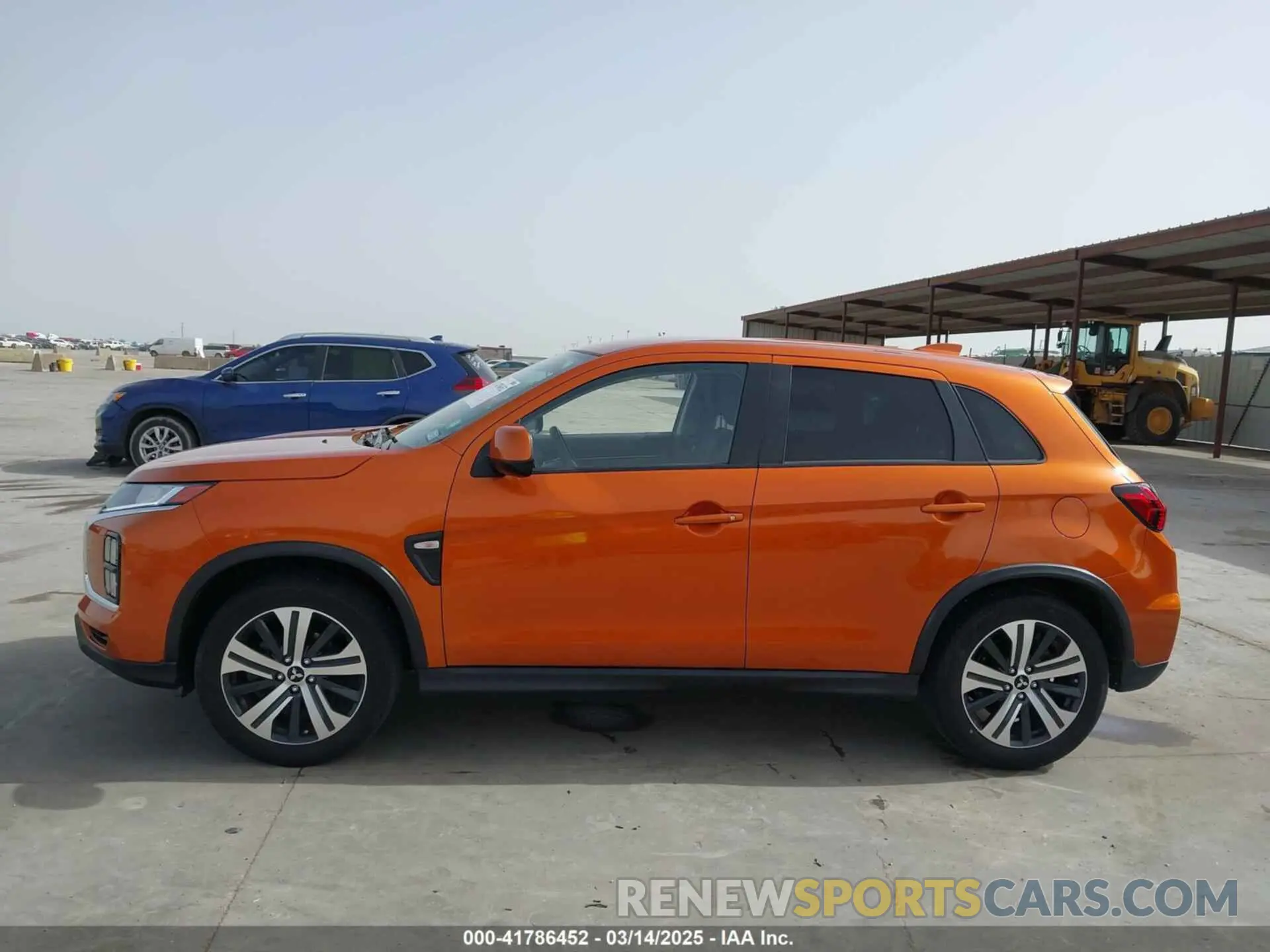 14 Photograph of a damaged car JA4APUAU4MU001847 MITSUBISHI OUTLANDER SPORT 2021