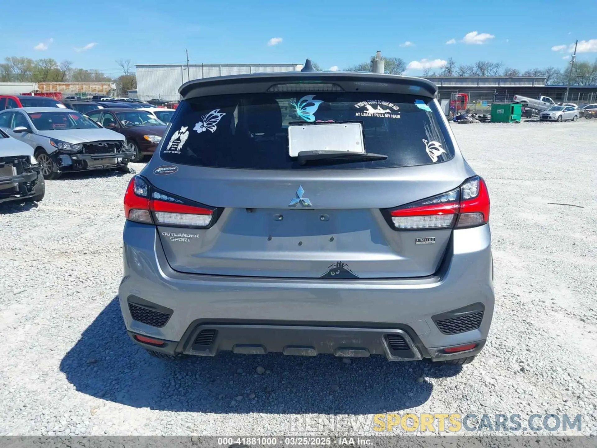 16 Photograph of a damaged car JA4APUAU6MU021145 MITSUBISHI OUTLANDER SPORT 2021