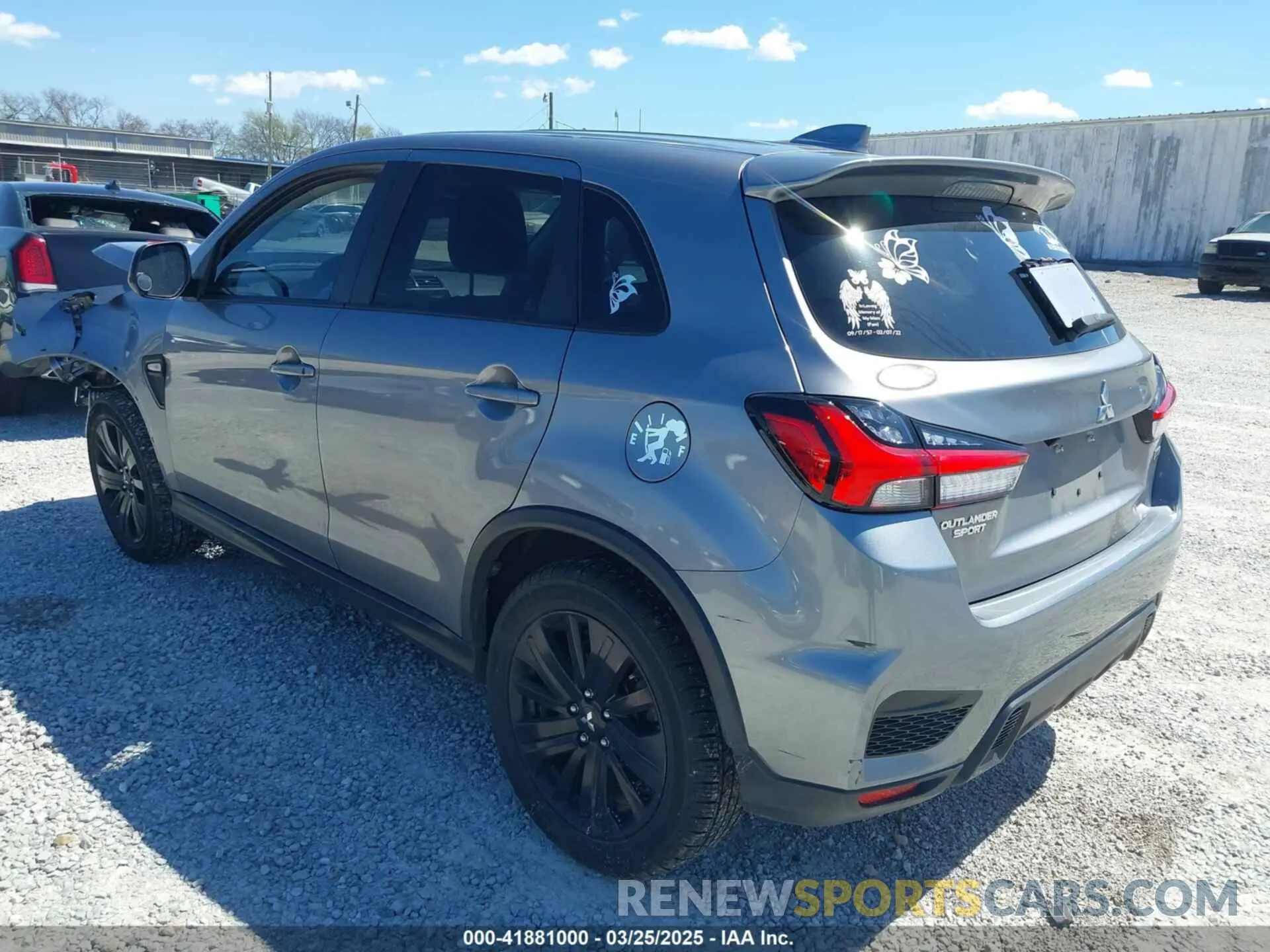 3 Photograph of a damaged car JA4APUAU6MU021145 MITSUBISHI OUTLANDER SPORT 2021