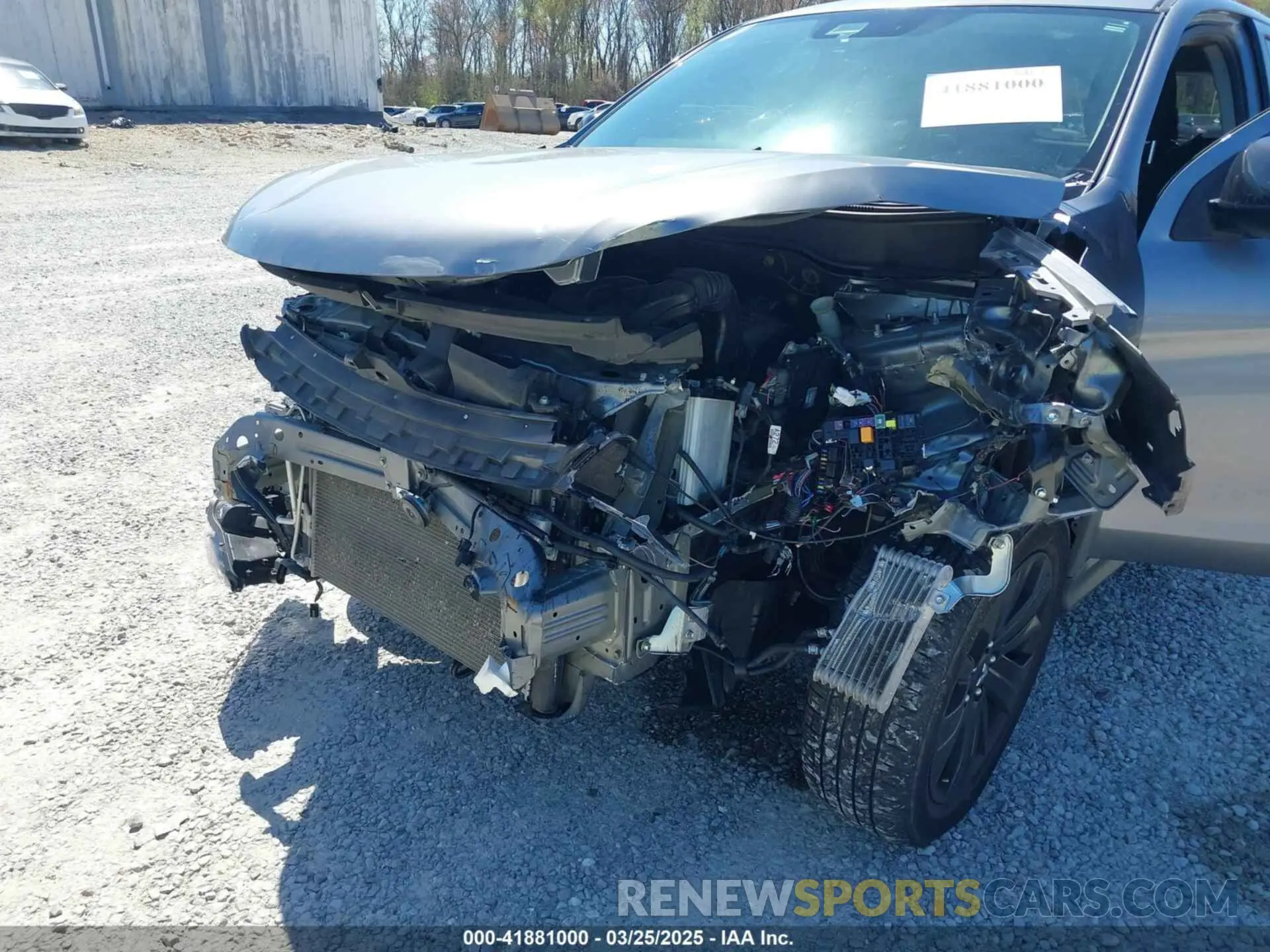 6 Photograph of a damaged car JA4APUAU6MU021145 MITSUBISHI OUTLANDER SPORT 2021