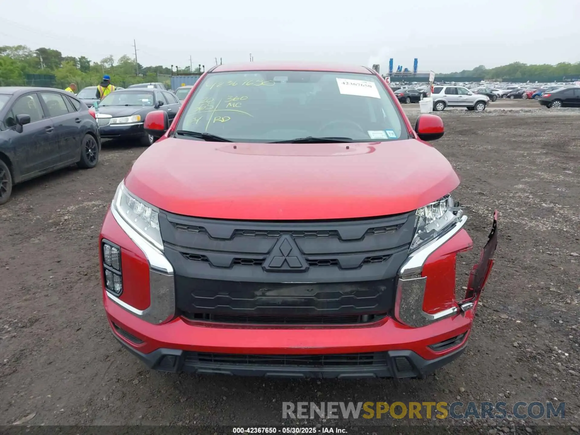 12 Photograph of a damaged car JA4APUAU6MU033599 MITSUBISHI OUTLANDER SPORT 2021