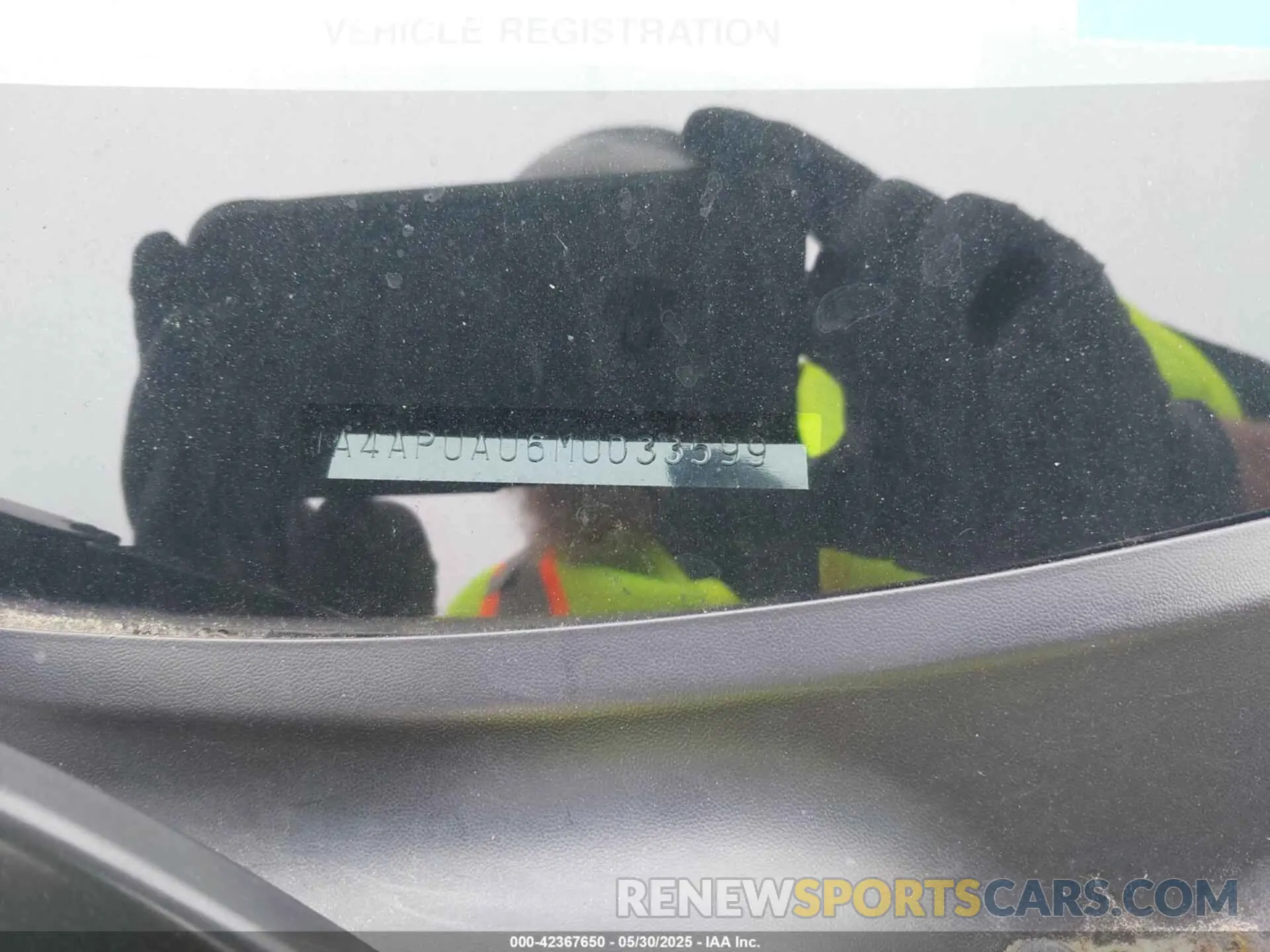 17 Photograph of a damaged car JA4APUAU6MU033599 MITSUBISHI OUTLANDER SPORT 2021