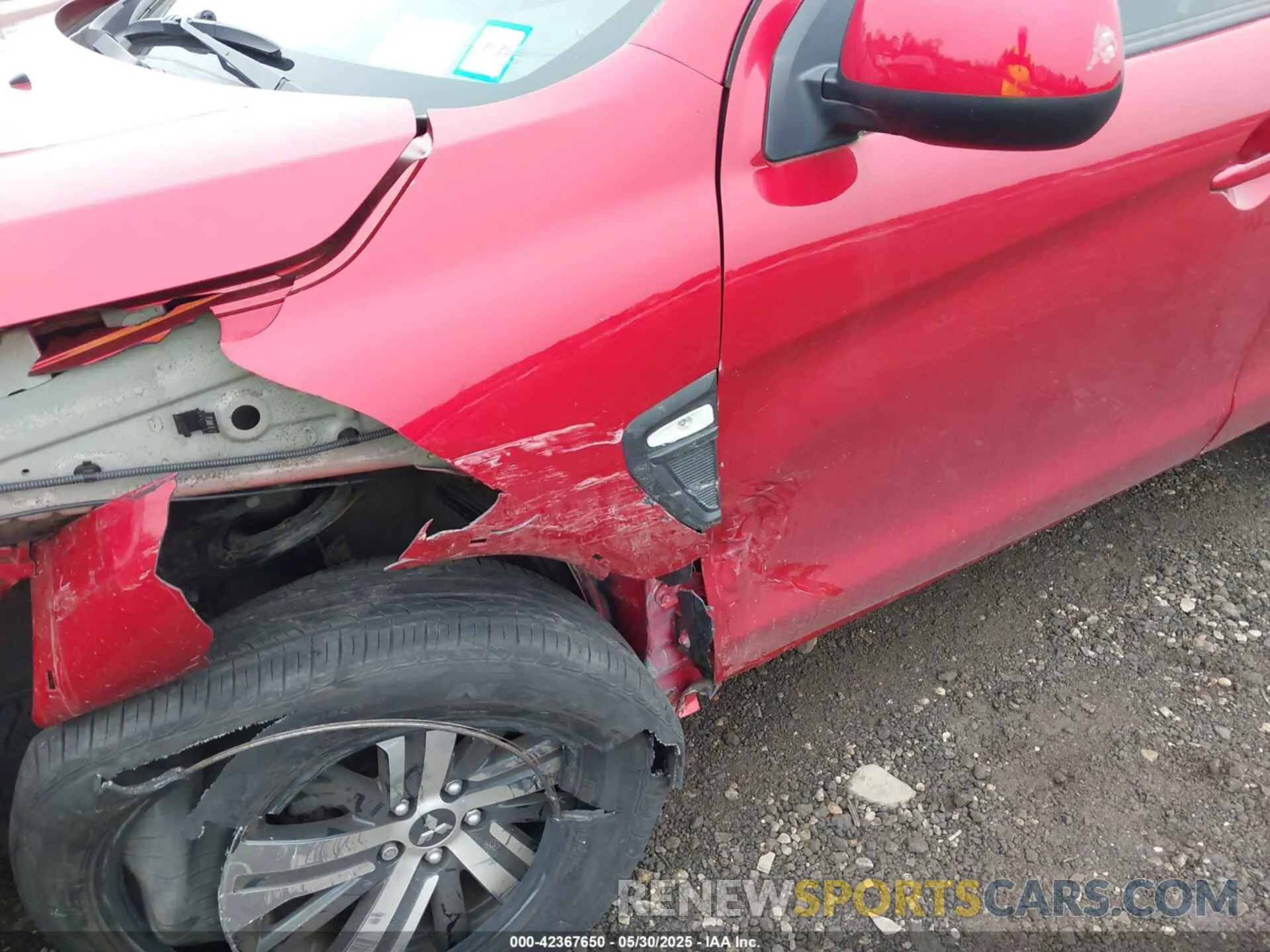 18 Photograph of a damaged car JA4APUAU6MU033599 MITSUBISHI OUTLANDER SPORT 2021