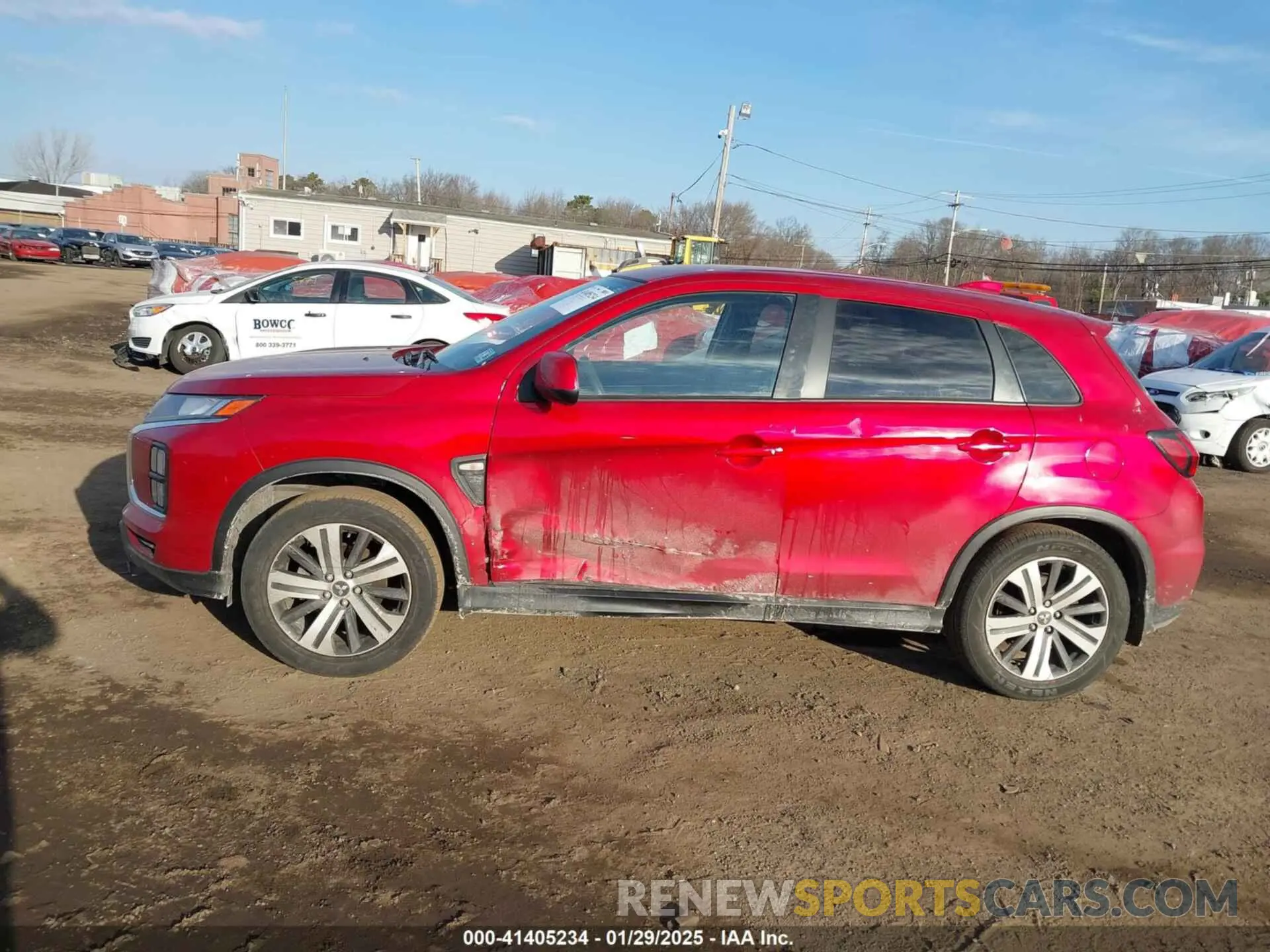 14 Photograph of a damaged car JA4APUAU6MU034395 MITSUBISHI OUTLANDER SPORT 2021