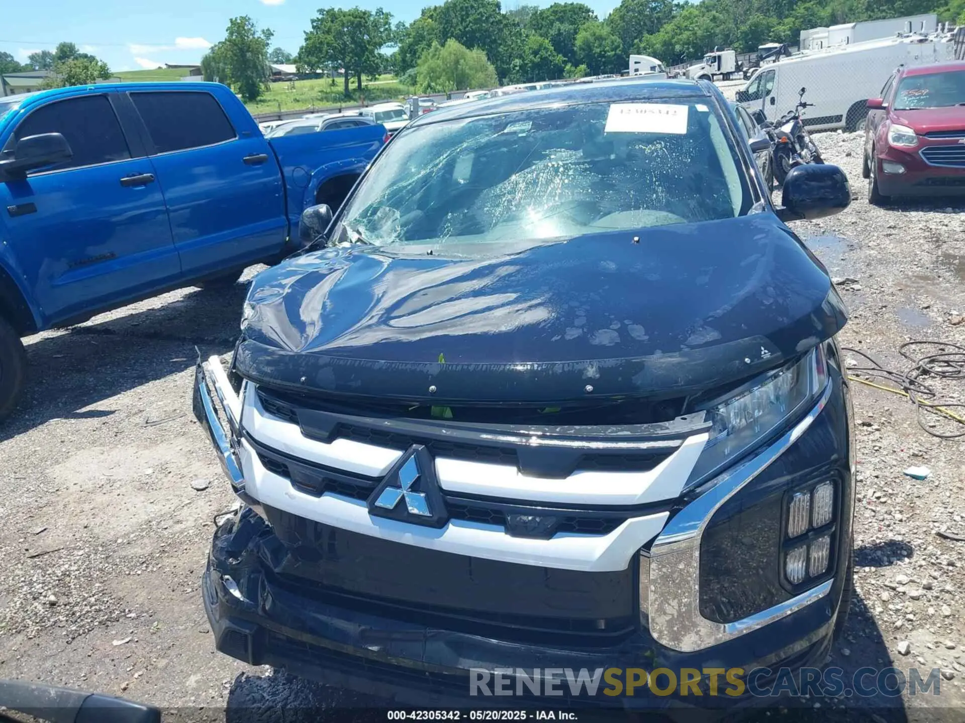 12 Photograph of a damaged car JA4APUAU8MU020269 MITSUBISHI OUTLANDER SPORT 2021