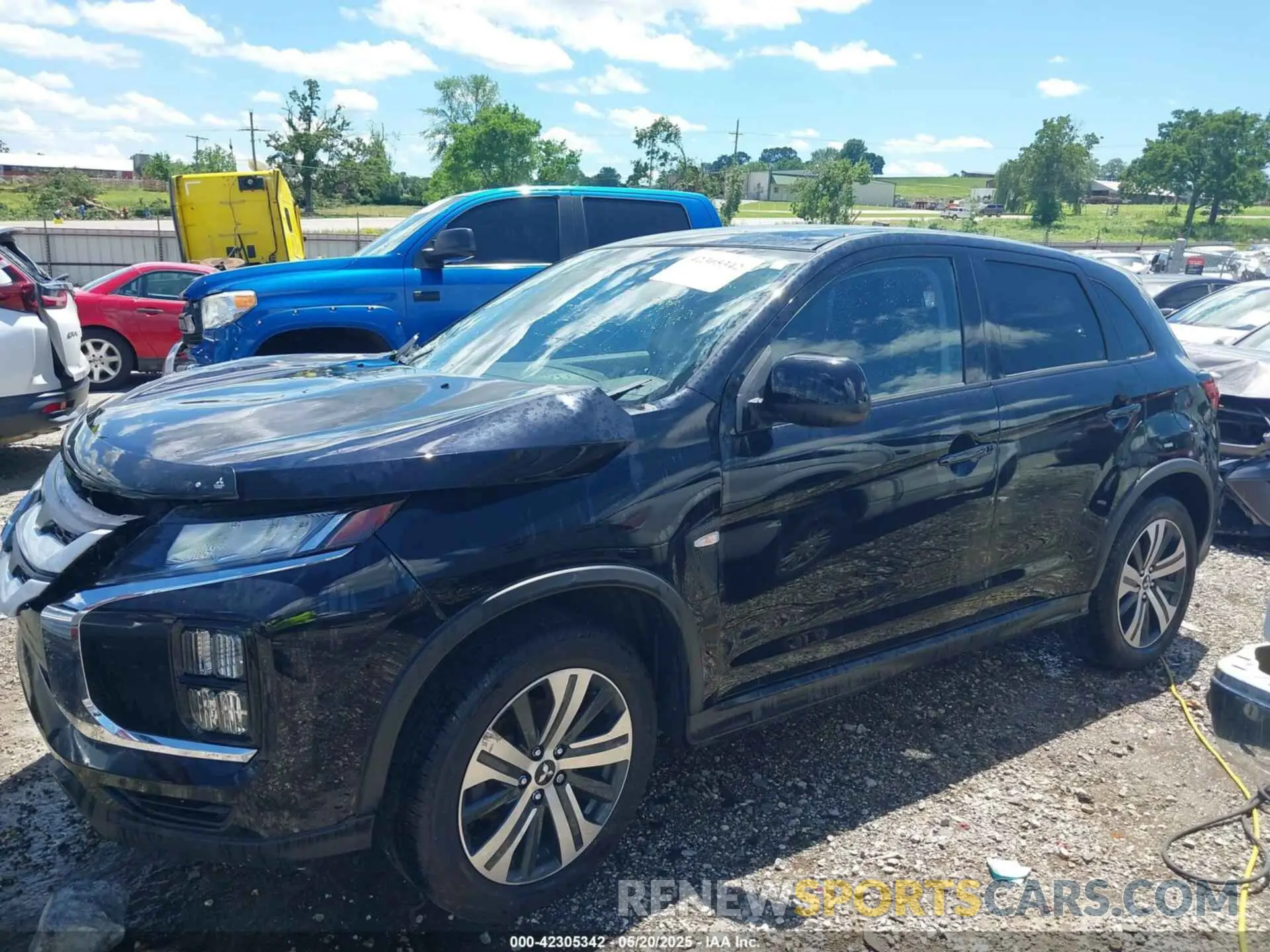 14 Photograph of a damaged car JA4APUAU8MU020269 MITSUBISHI OUTLANDER SPORT 2021