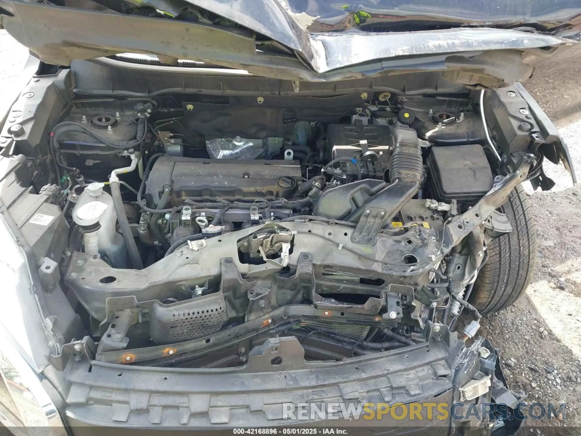 10 Photograph of a damaged car JA4APUAU8MU020966 MITSUBISHI OUTLANDER SPORT 2021