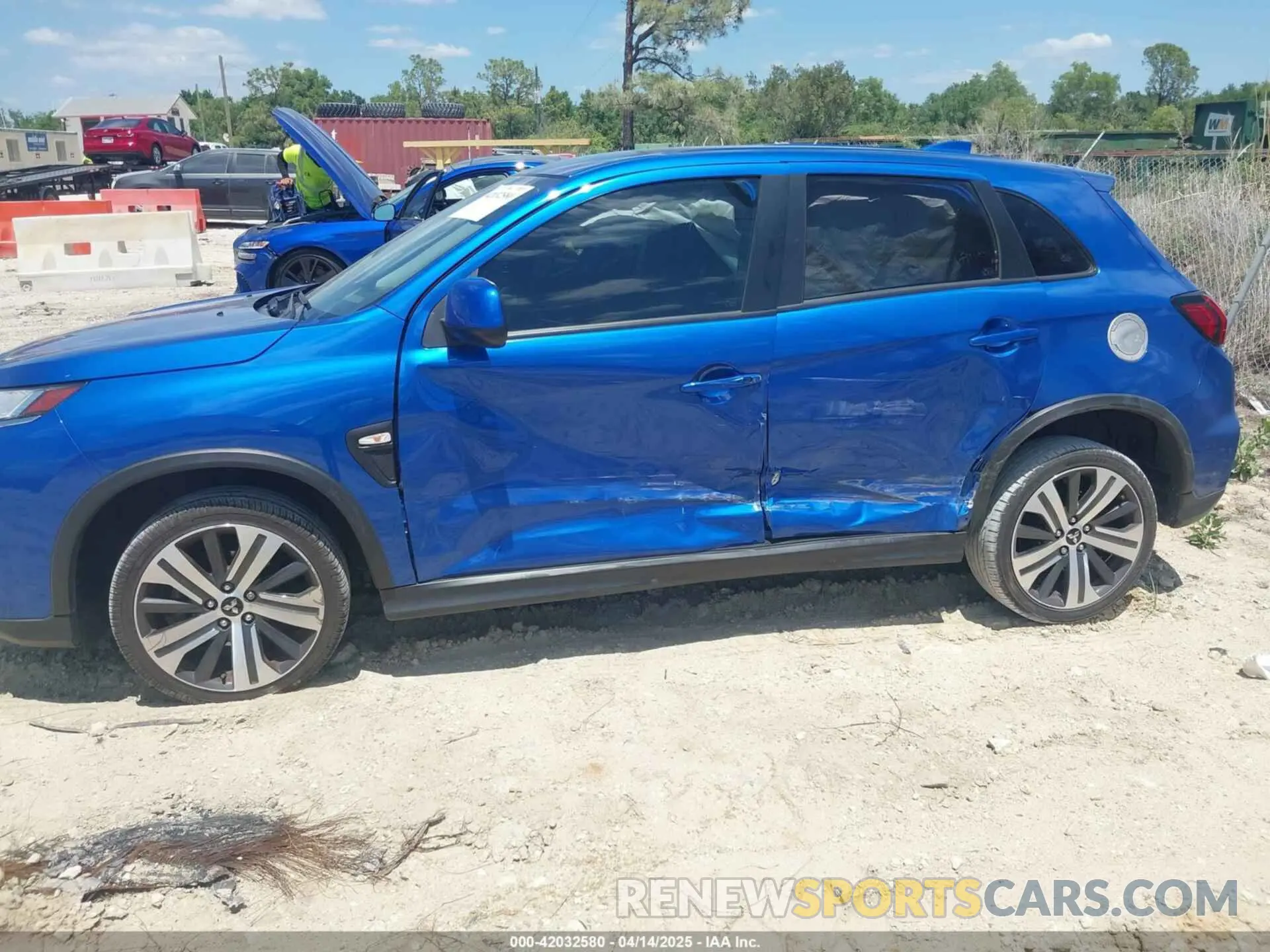 6 Photograph of a damaged car JA4APUAU8MU022233 MITSUBISHI OUTLANDER SPORT 2021