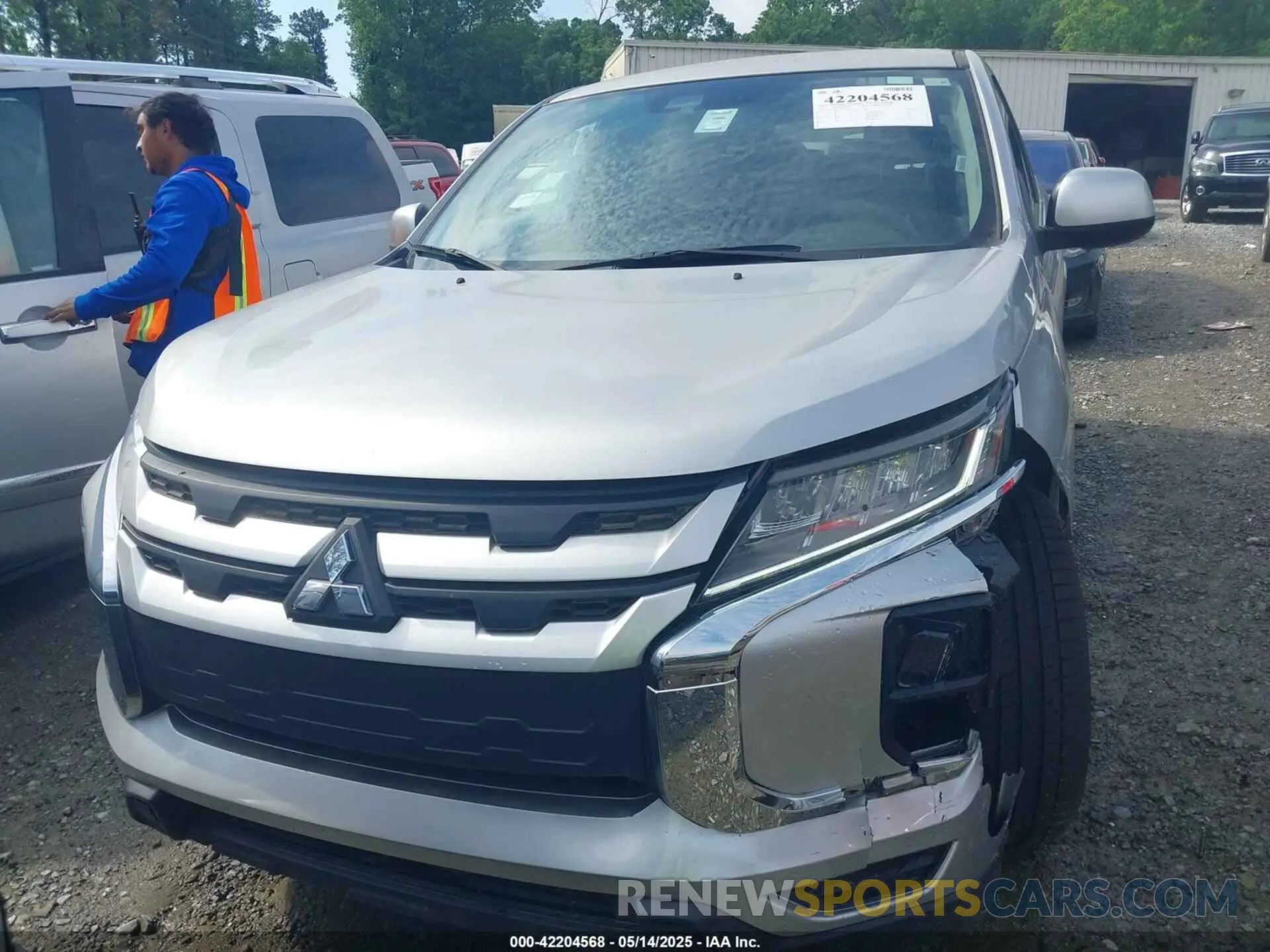 12 Photograph of a damaged car JA4APUAU8MU034978 MITSUBISHI OUTLANDER SPORT 2021