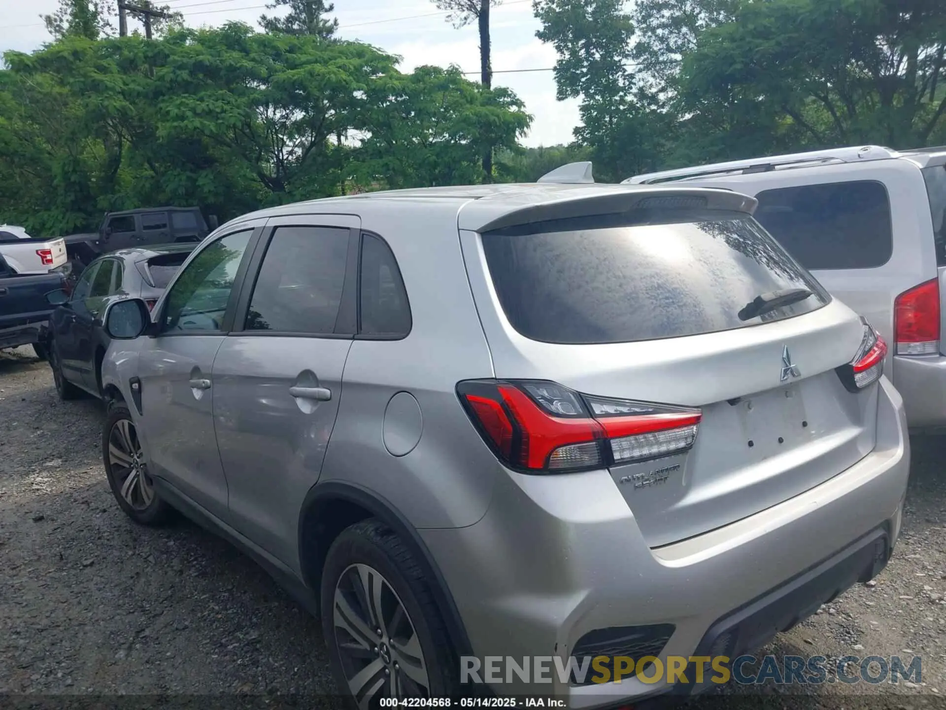 14 Photograph of a damaged car JA4APUAU8MU034978 MITSUBISHI OUTLANDER SPORT 2021